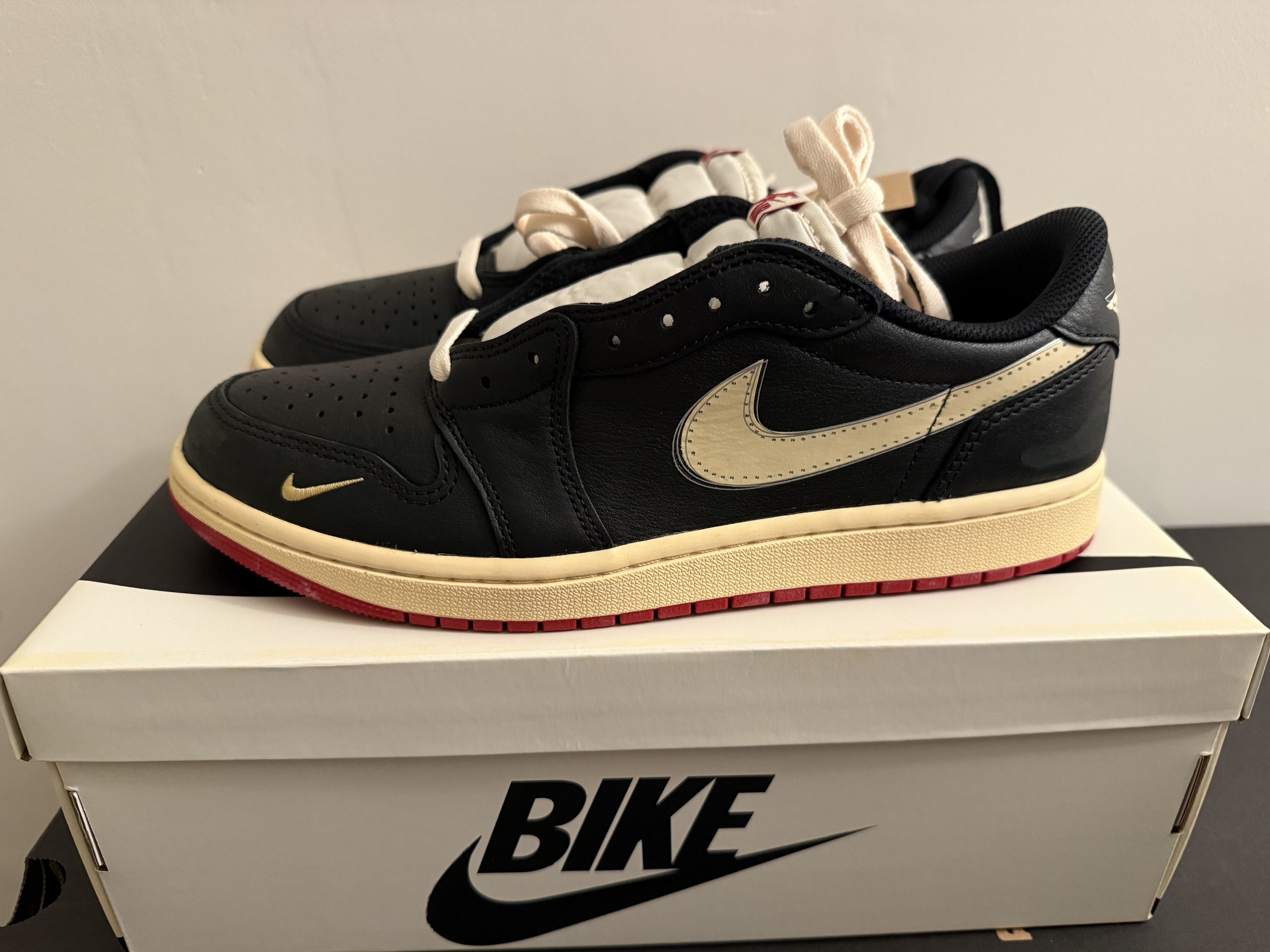 Nike Nigel Sylvester x Air Jordan 1 OG Low Better With Time Size US 10 / EU 43 - 6 Thumbnail