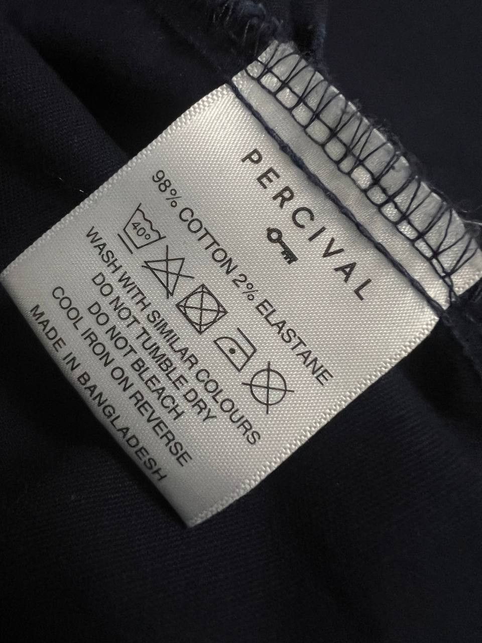 Percival Percival Wellington Over Shirt WorkShirt Navy Blue XL Size US XL / EU 56 / 4 - 5 Thumbnail