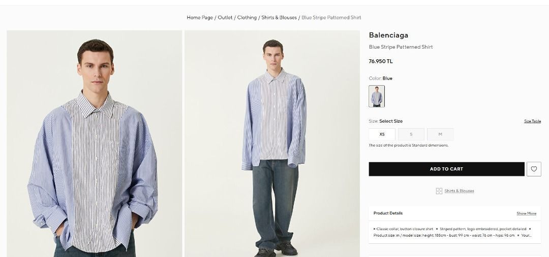 izzue Izzue Patchwork Striped Comme des Garcons alt. M/L Size US L / EU 52-54 / 3 - 9 Thumbnail