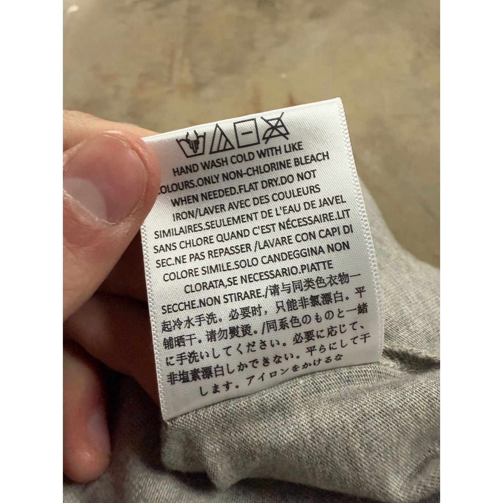 Essentials Essentials Tee Dark Oatmeal New With Tags Medium Size US M / EU 48-50 / 2 - 7 Thumbnail