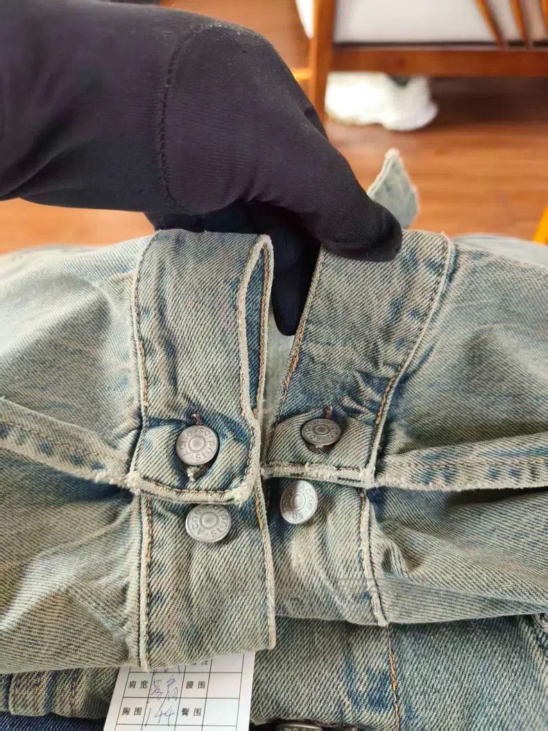 Acne Studios Acne Studios Denim Jacket, Blue, Made in Italy Size M / US 6-8 / IT 42-44 - 7 Thumbnail