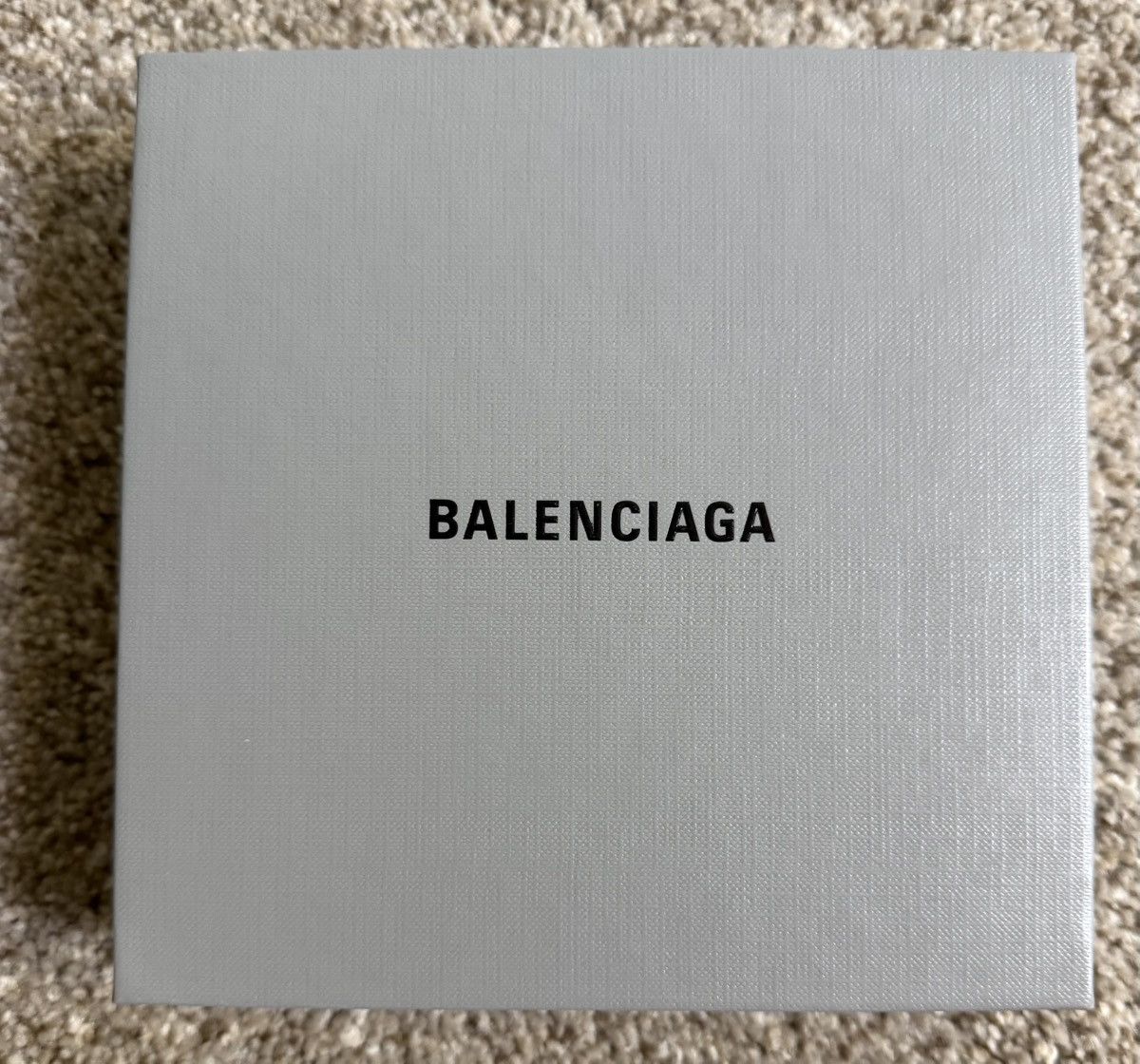 Balenciaga BALENCIAGA Men’s Black Adjustable Dress Belt with BB Buckle Size ONE SIZE - 2 Thumbnail