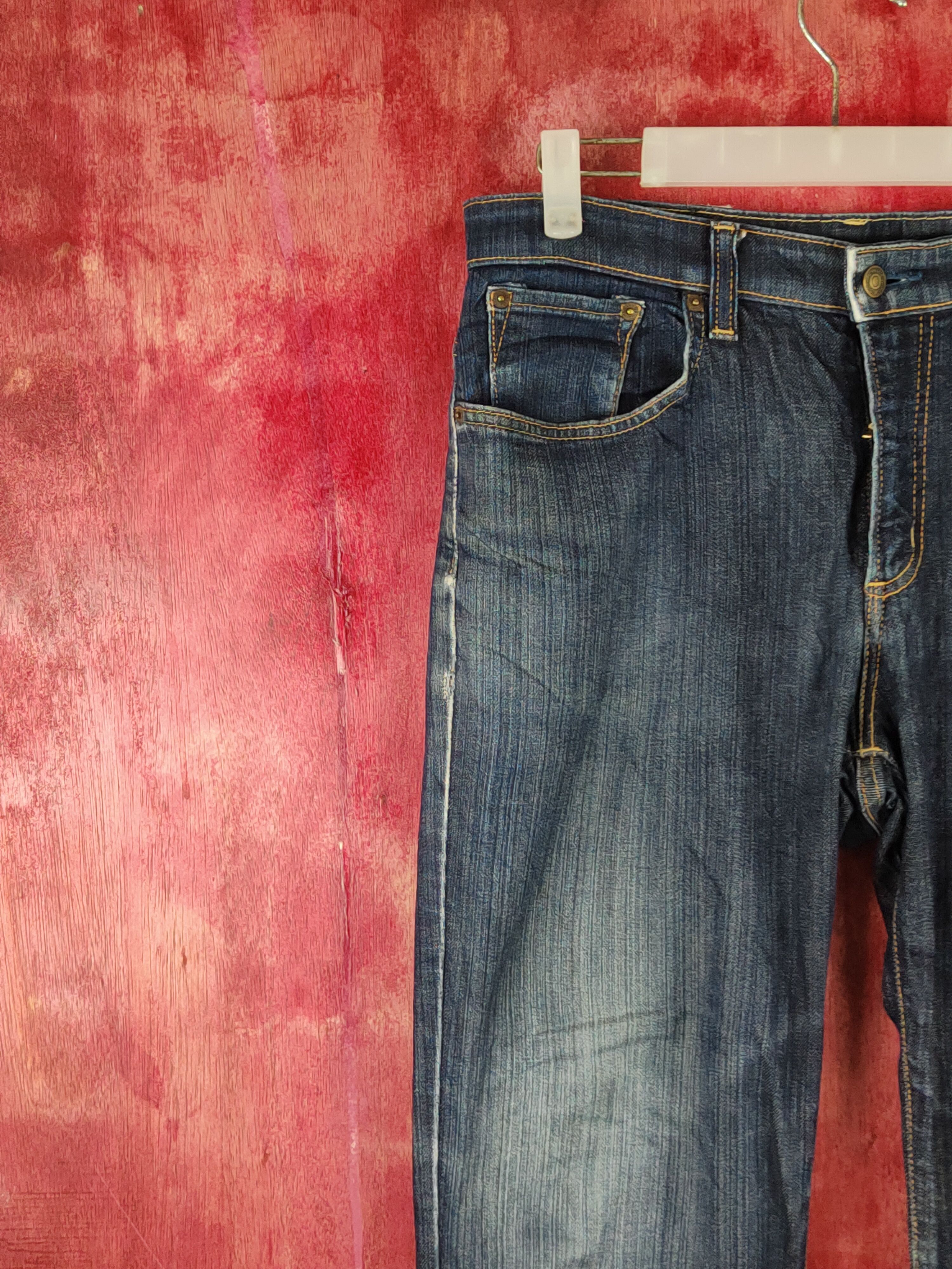 Edwin Edwin Dark Blue Faded Multipocket Denim #S1606 Size US 31 - 3 Thumbnail