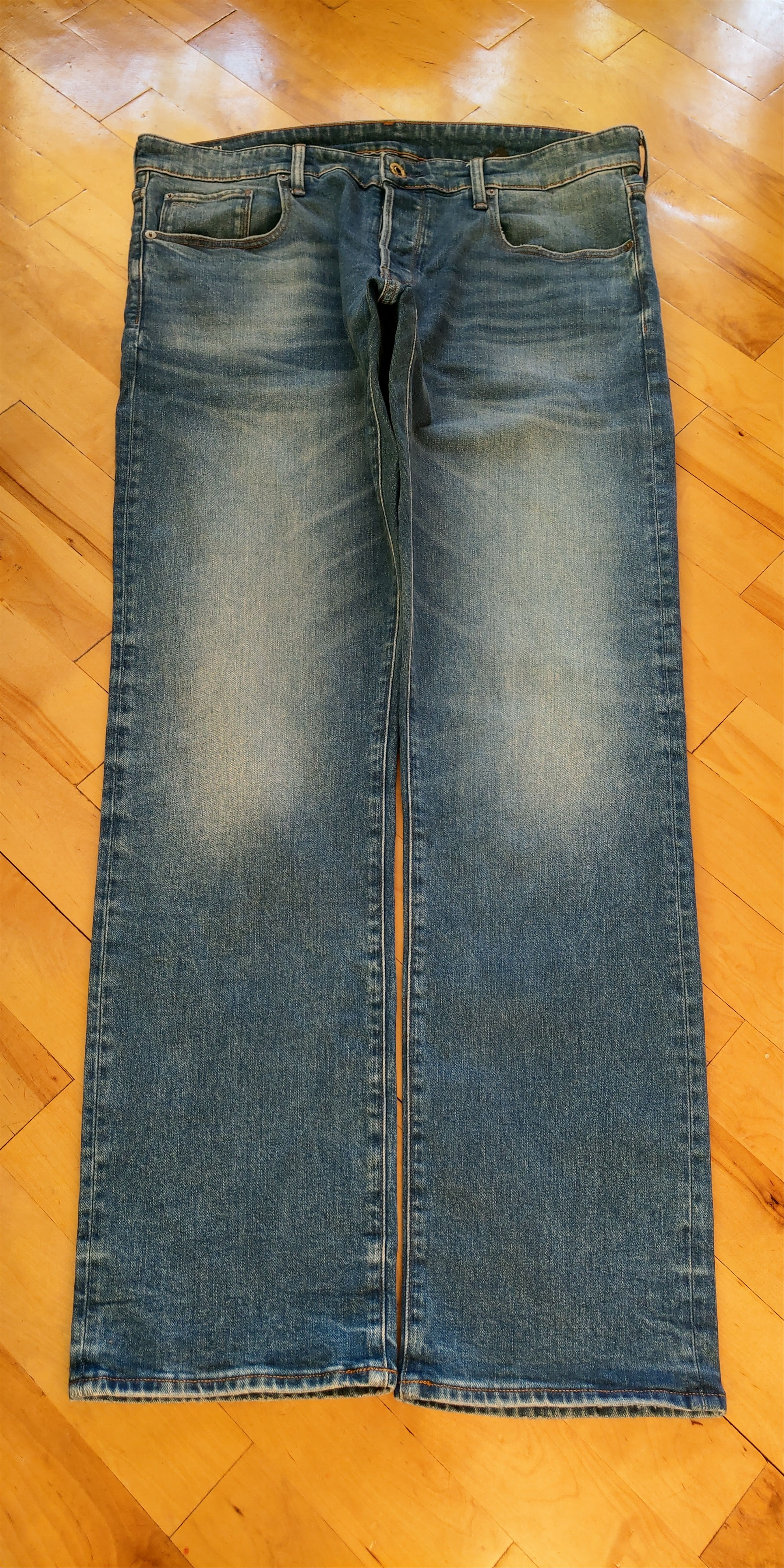 G-Star G-STAR Flared Pants Raw Baggy Denim Goth GS RAW Size US 36 / EU 52 - 2 Thumbnail