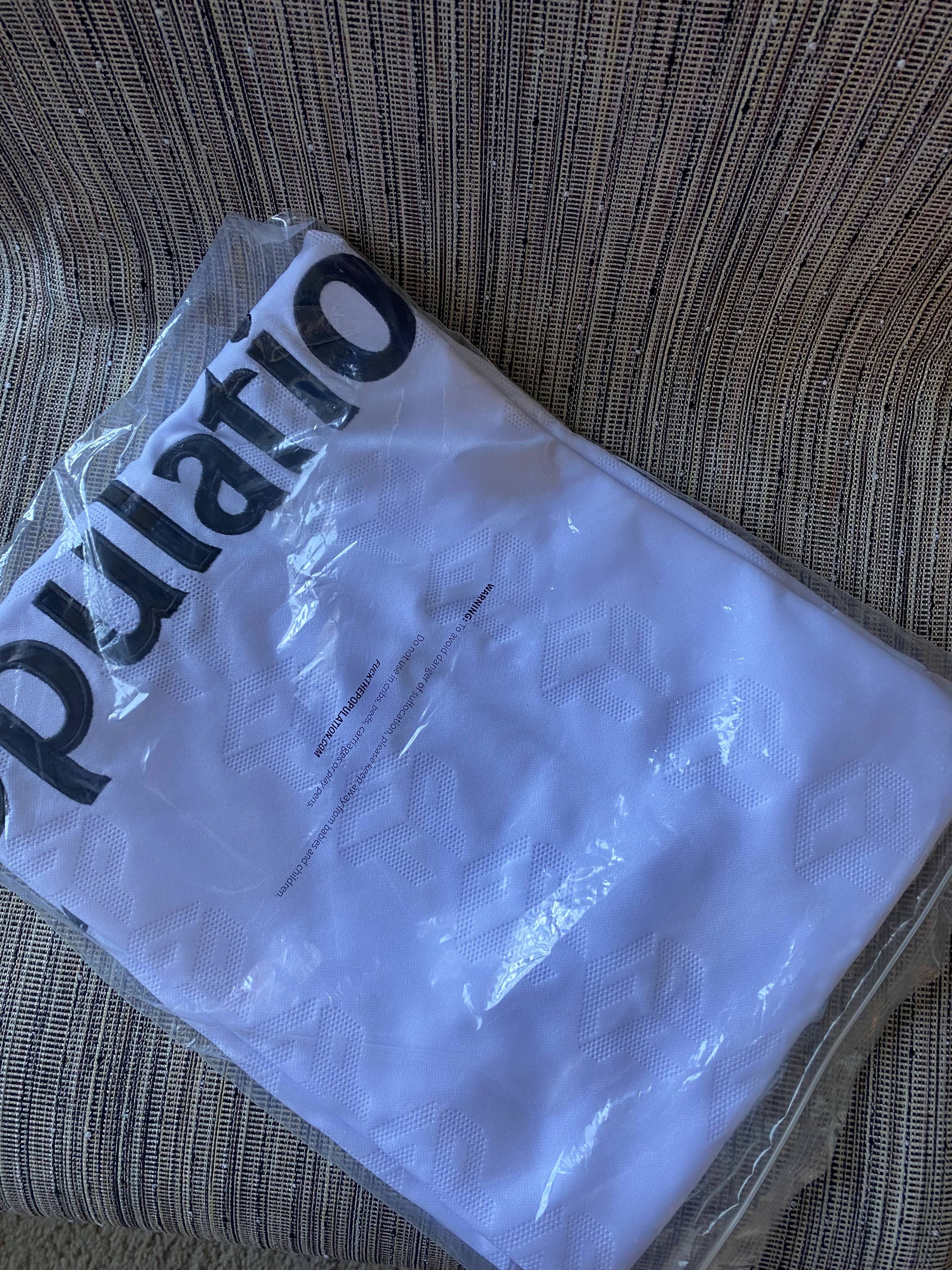 Fuck The Population Ftp Club Soccer Jersey Kappa XL White Size US XL / EU 56 / 4 - 2 Thumbnail