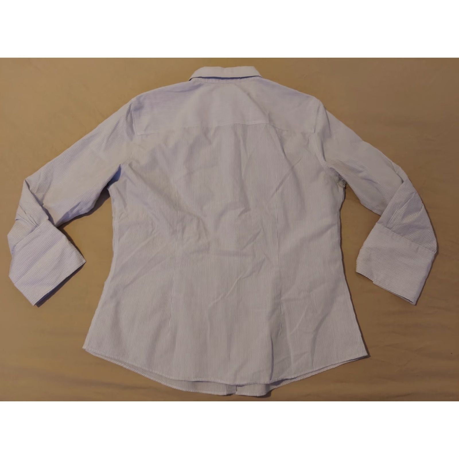 Brooks Brothers Womens Brooks Brothers Dress Shirt 8 Blue Button Cotton Blouse Size M / US 6-8 / IT 42-44 - 5 Thumbnail