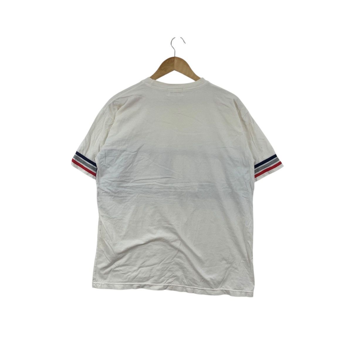 Fila Vintage FILA BIELLA ITALIA Embroidered Logo Baggy Tee Size L / US 10 / IT 46 - 7 Thumbnail