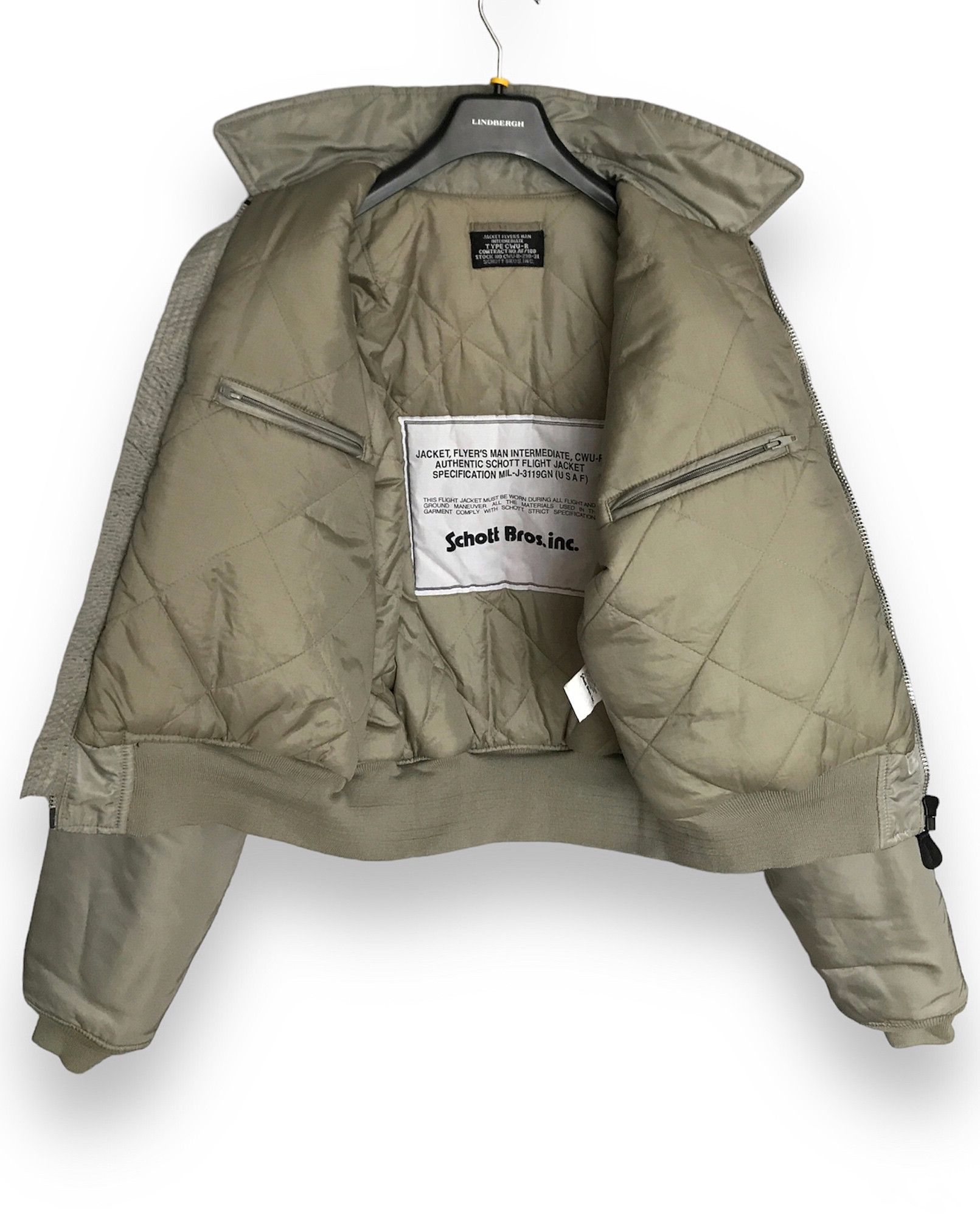 Schott SCHOTT CWU-R FLYING BOMBER JACKET Size US XL / EU 56 / 4 - 3 Thumbnail