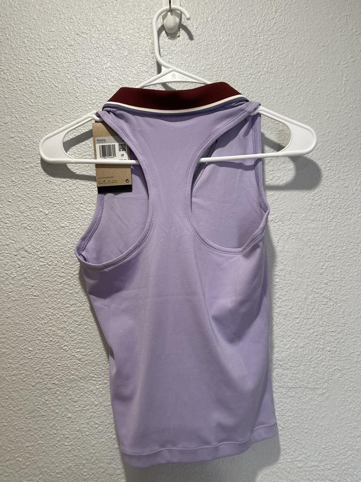 Nike Nike Women's Dri-FIT Sleeveless Tennis Polo Top XS Size XS / US 0-2 / IT 36-38 - 2 Thumbnail