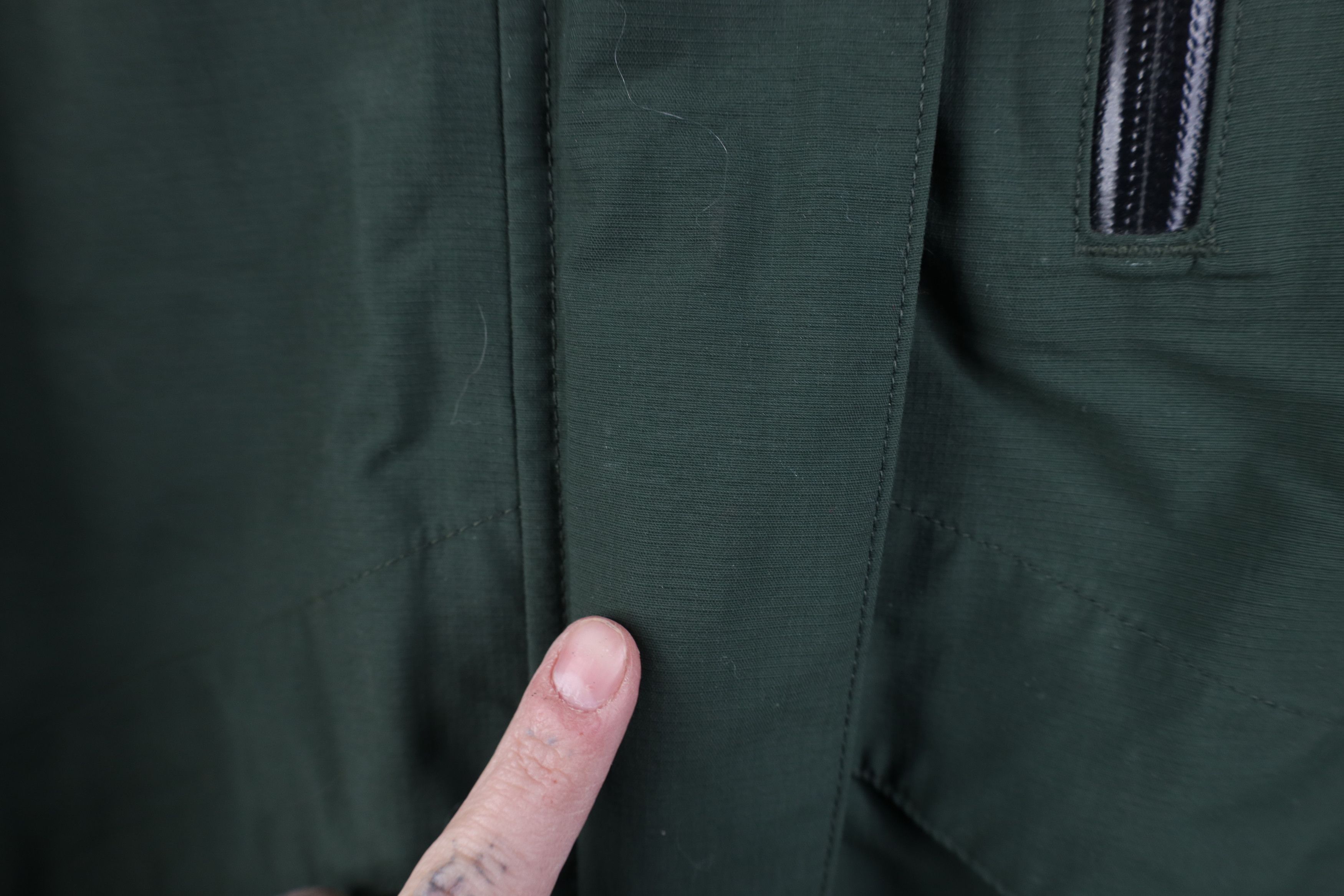 Cabelas Vintage 90s Cabelas Waterproof Hooded Rain Jacket Green Size M / US 6-8 / IT 42-44 - 5 Thumbnail