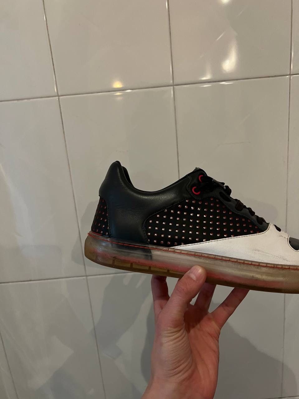 Balenciaga Leather sneakers Size US 10 / EU 43 - 6 Thumbnail