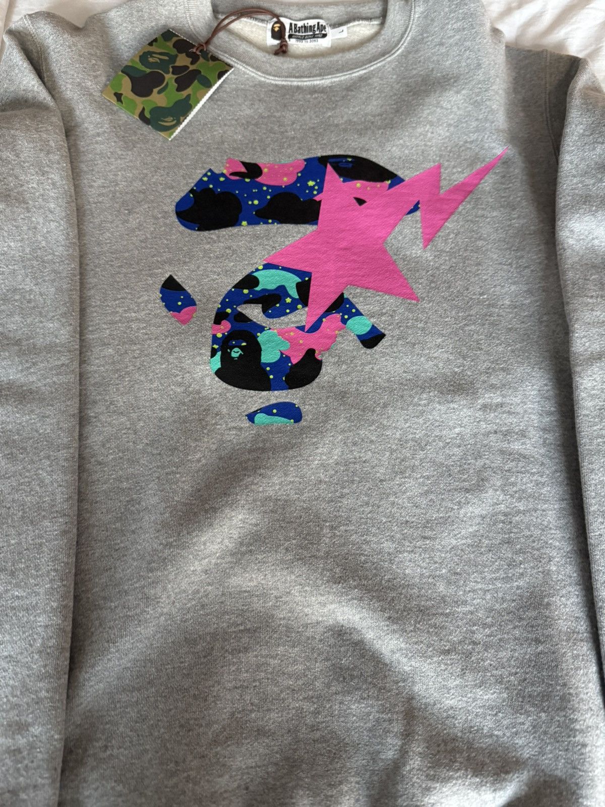 Bape × Kid Cudi Kid Cudi X Bape Sweater L Size US L / EU 52-54 / 3 - 1 Thumbnail