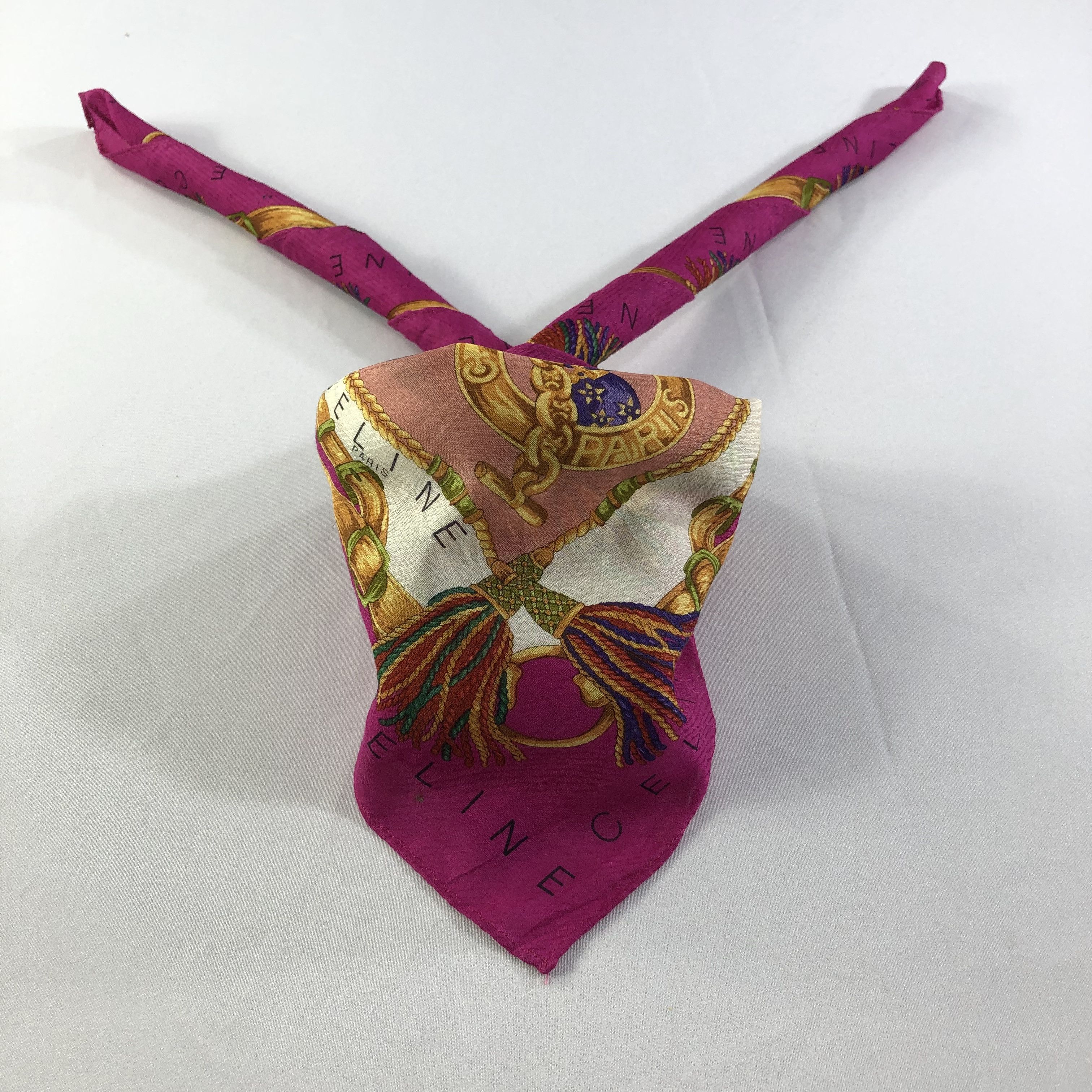 Celine Celine Handkerchief Neckerchief Bandana H1882 Size ONE SIZE - 1 Thumbnail