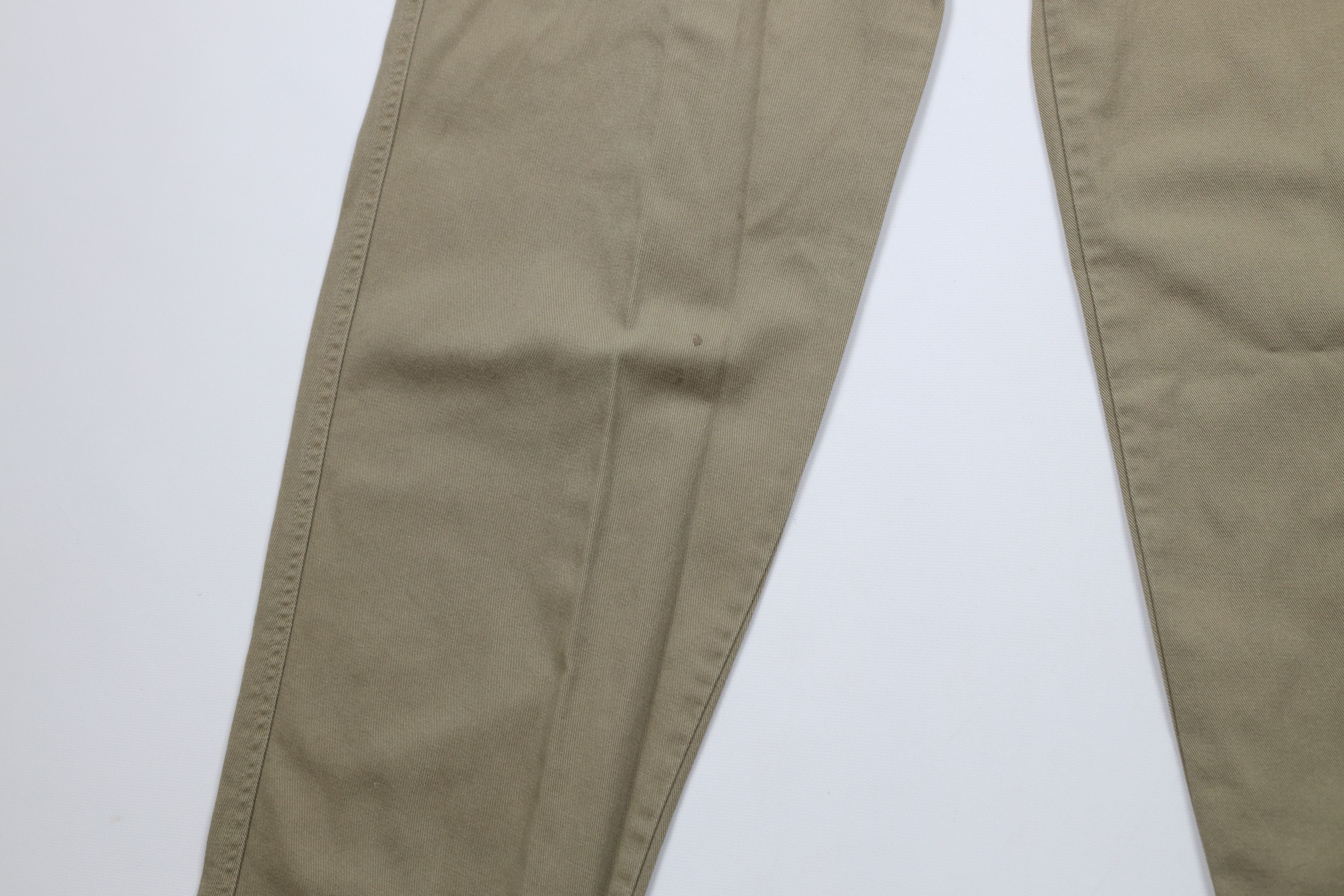 Vintage Vintage 90s Streetwear Pleated Tapered Leg Chino Pants Beige Size US 30 / EU 46 - 6 Thumbnail