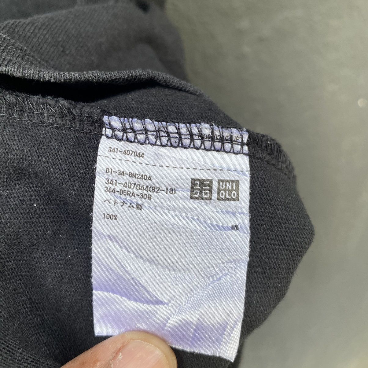 Lemaire × Uniqlo Thrashed Faded Lemaire x Uniqlo ERD GRUNGE GRAIL TEE Size US XL / EU 56 / 4 - 4 Thumbnail