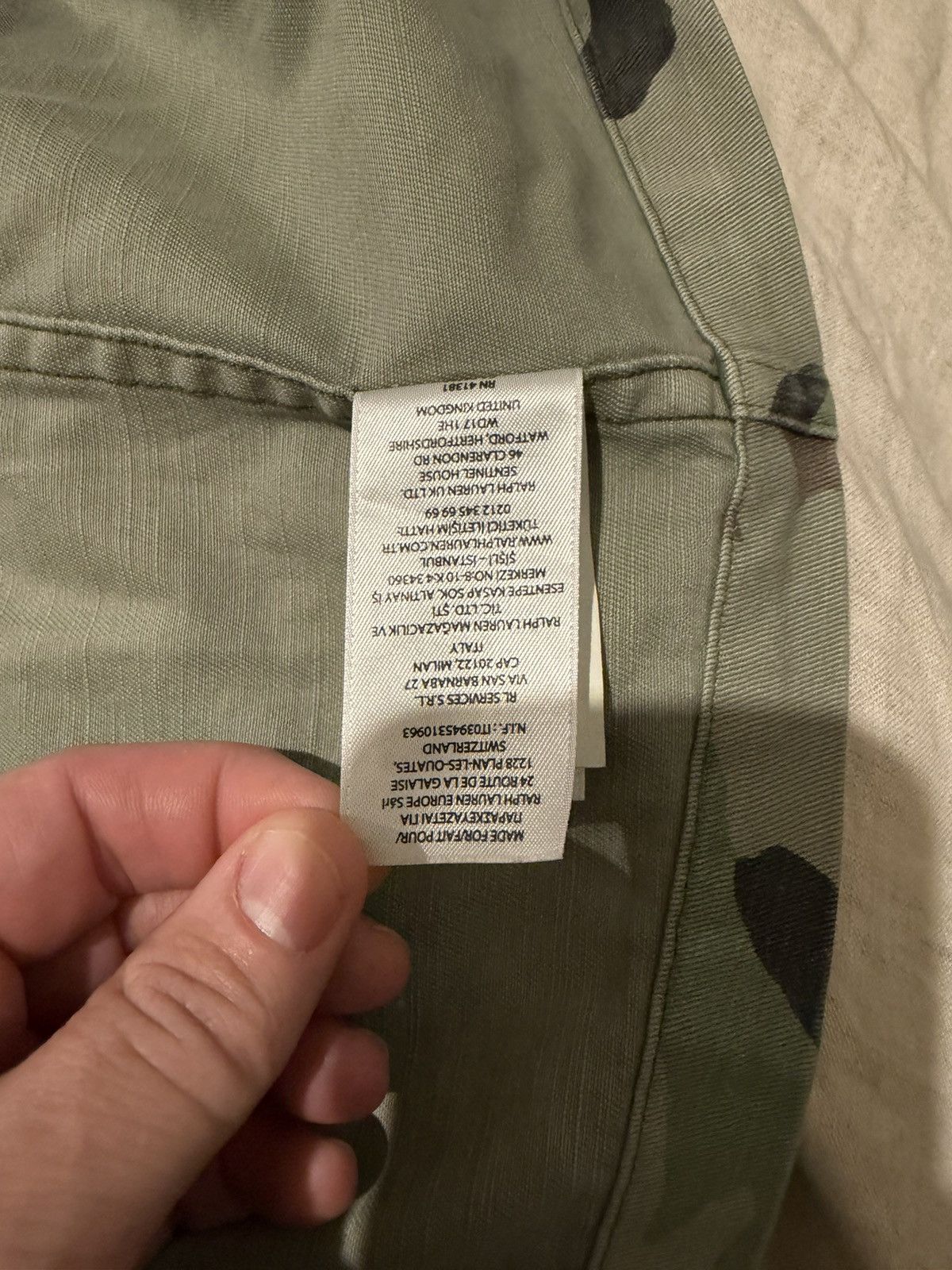 Polo Ralph Lauren Polo Ralph Lauren Camouflage US RL Metal Buttons 3XB jacket Size US XXL / EU 58 / 5 - 8 Thumbnail