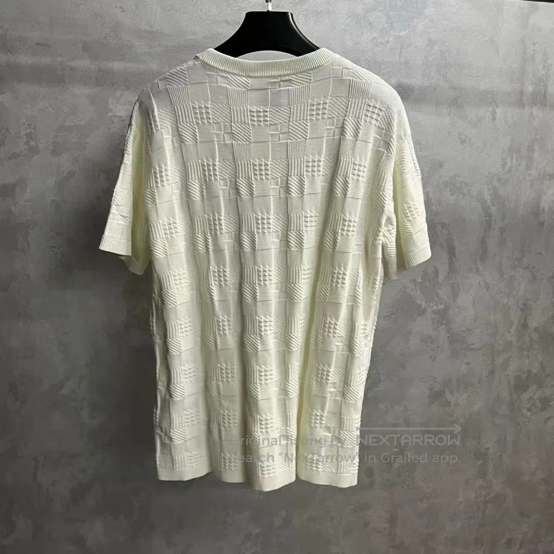 Louis Vuitton Louis Vuitton 2024 White Letter Jacquard T. Size US L / EU 52-54 / 3 - 5 Thumbnail