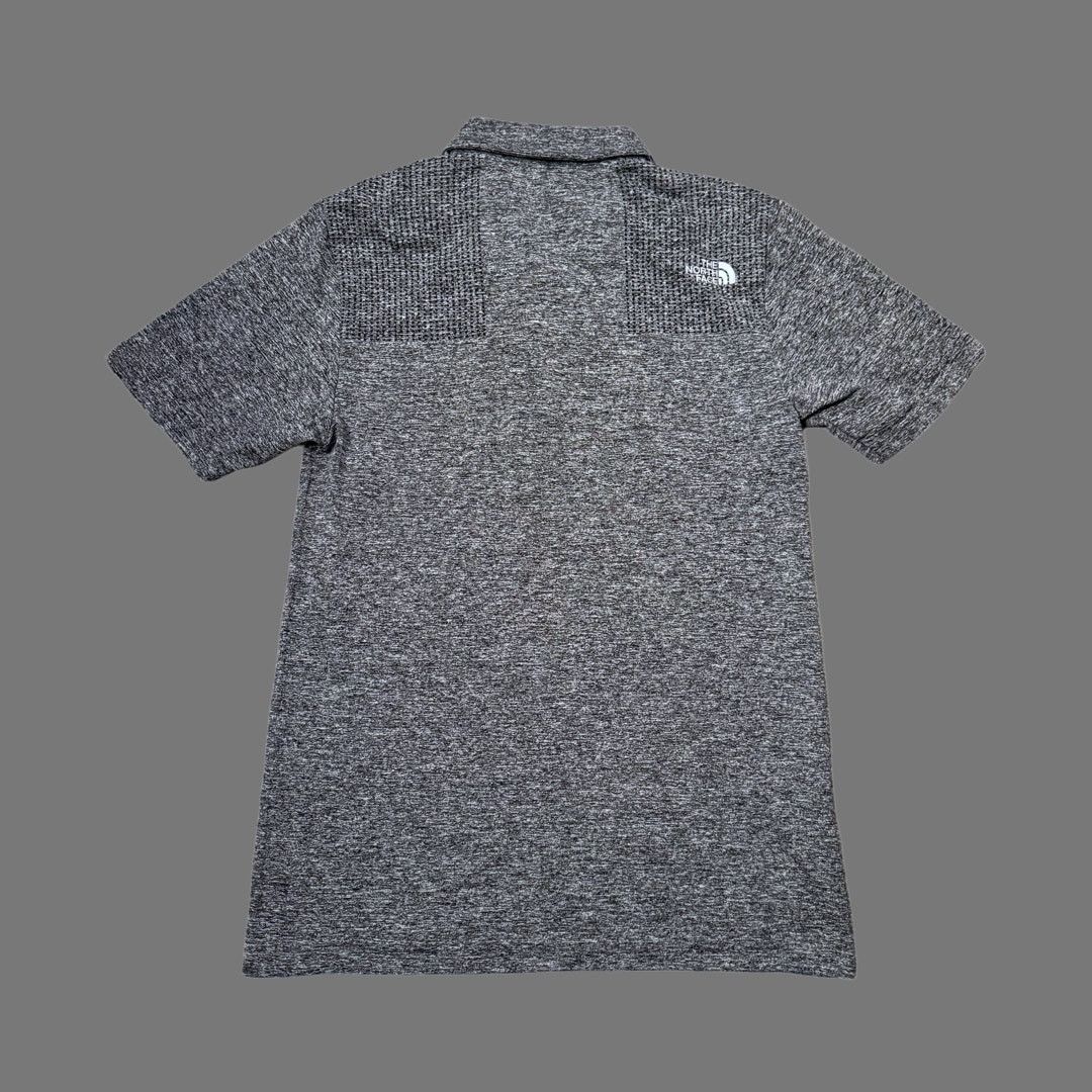 The North Face The North Face SS Engine Polo Gray Mens Small EUC CH5K Size US S / EU 44-46 / 1 - 4 Thumbnail
