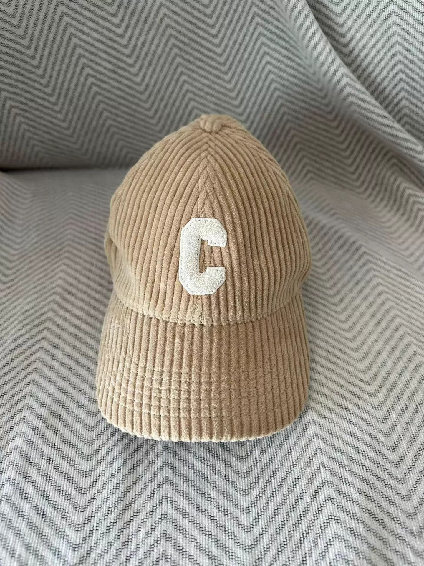 Celine Celine Corduroy Baseball Cap L New Size ONE SIZE - 1 Thumbnail