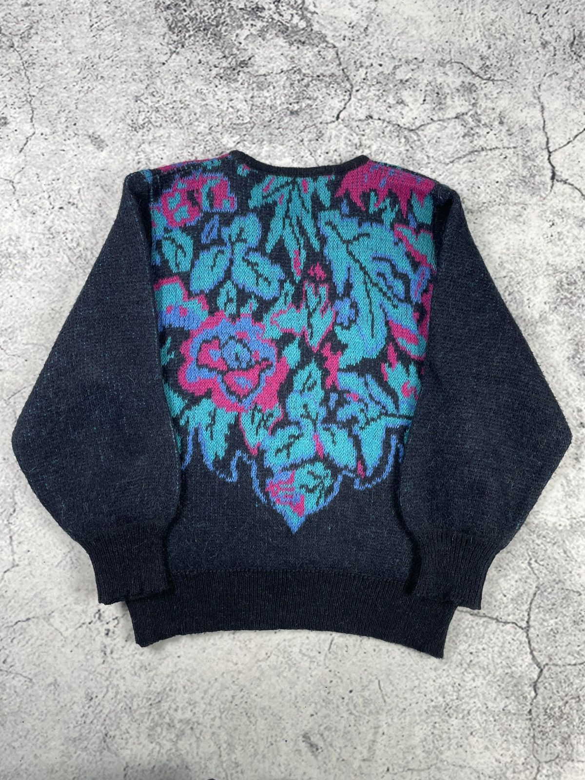 Paul & Shark Vintage Paul & Shark 48-M Patterned Sweater Old Money Winter Size US M / EU 48-50 / 2 - 2 Thumbnail