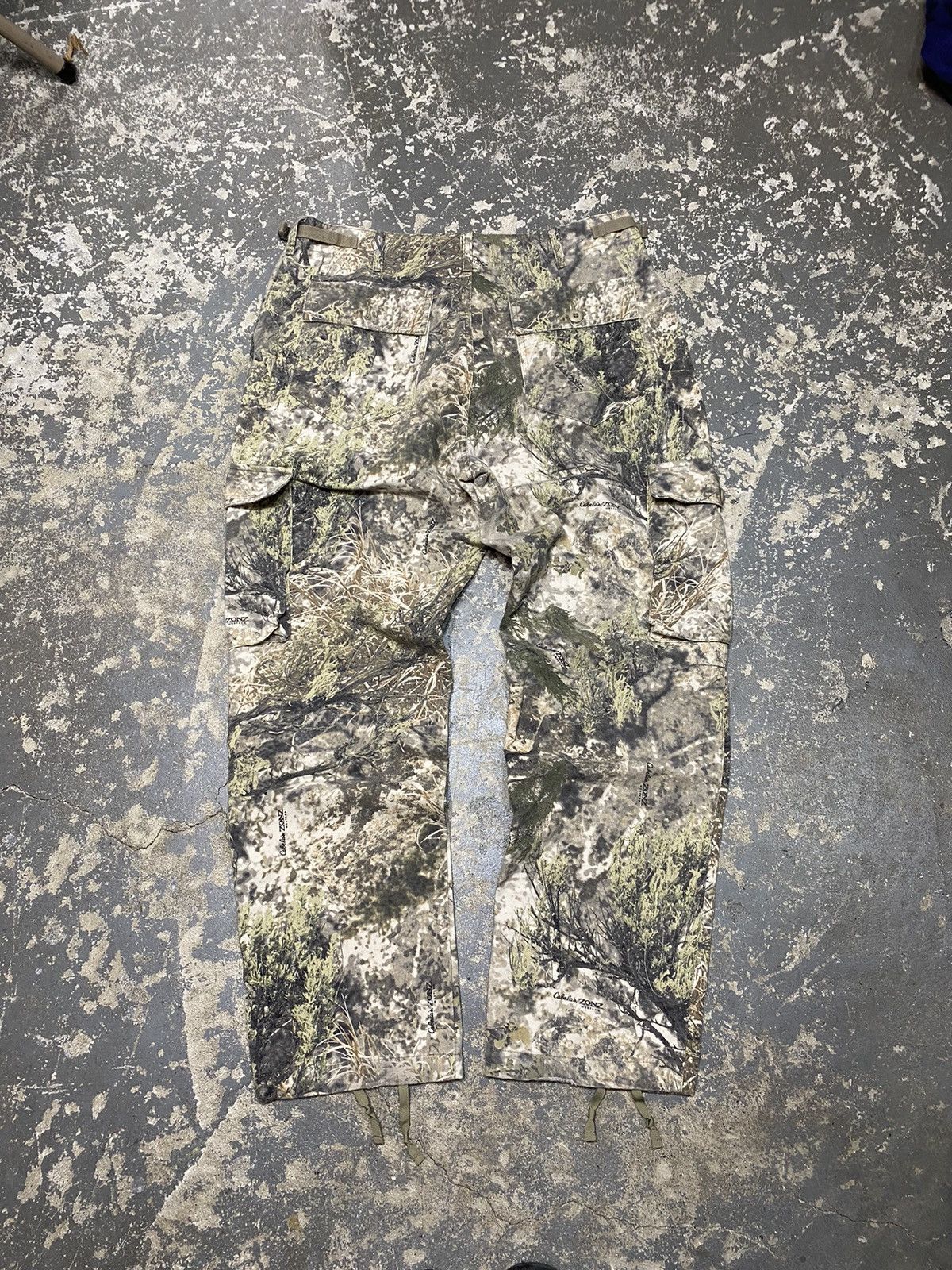 Realtree × Vintage Vintage Cabelas Camo Baggy Cargo Essentials Pants Camo Size US 36 / EU 52 - 5 Thumbnail