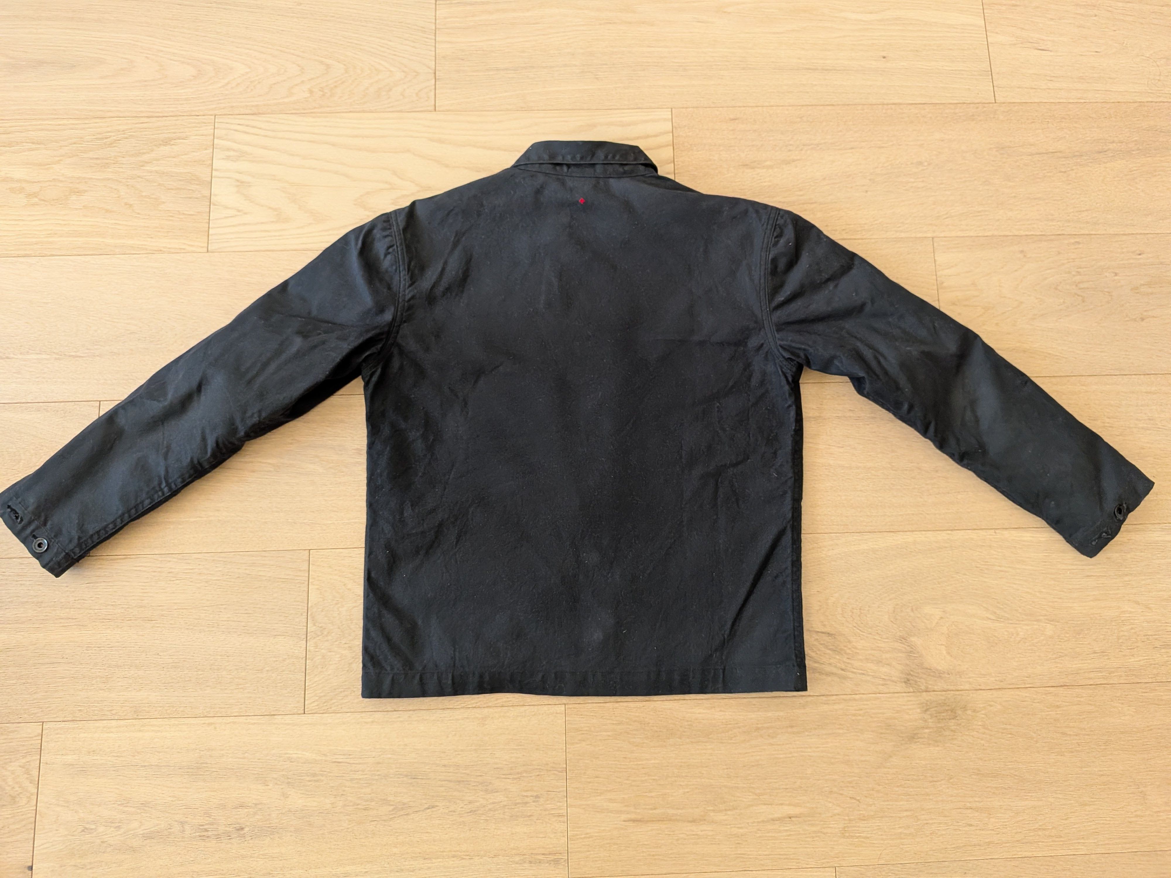 Apolis RARE- MADE IN USA - Waxed Cotton Wool USMC Jacket - Fits M Size US S / EU 44-46 / 1 - 4 Thumbnail
