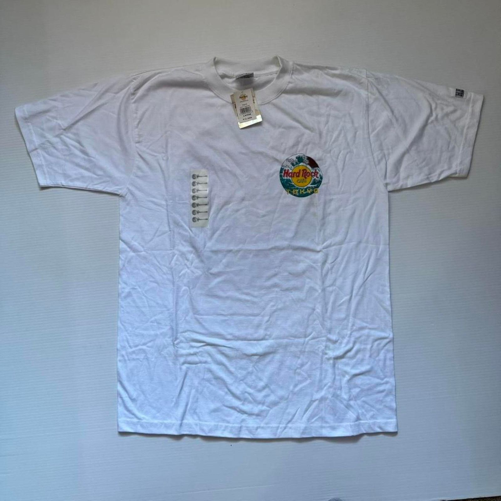 Hard Rock Cafe VTG 1995 Hard Rock Cafe Tokyo Great Wave Samurai Mens Large Size US L / EU 52-54 / 3 - 2 Thumbnail