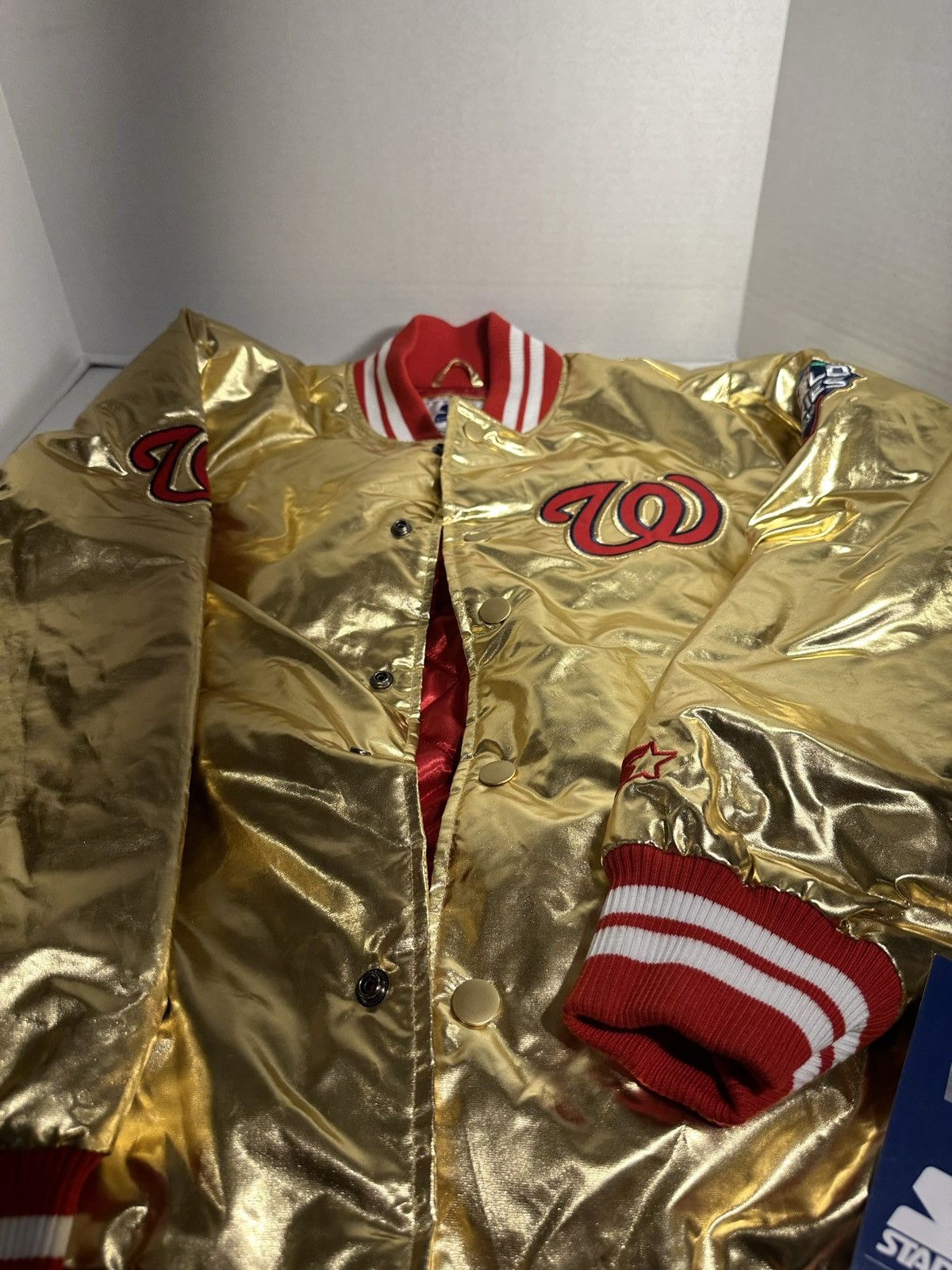 Starter Washington Nationals Baseball Jacket Size US M / EU 48-50 / 2 - 1 Thumbnail