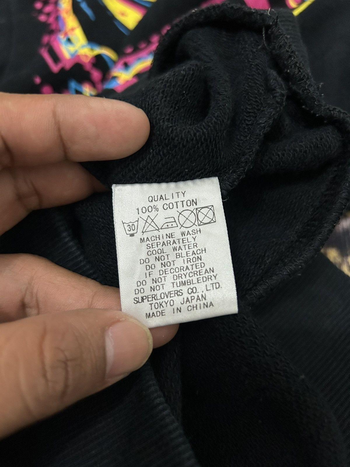 Japanese Brand 39 x Super Lovers Japan Skull Bunny Hoodie Size US L / EU 52-54 / 3 - 9 Thumbnail