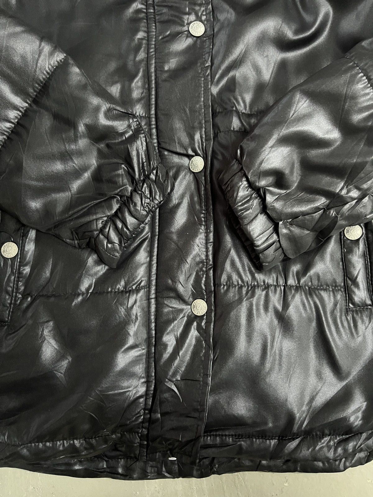 If Six Was Nine Vintage Playboy x Supreme Style Nylon Fur Jacket Size US L / EU 52-54 / 3 - 11 Thumbnail