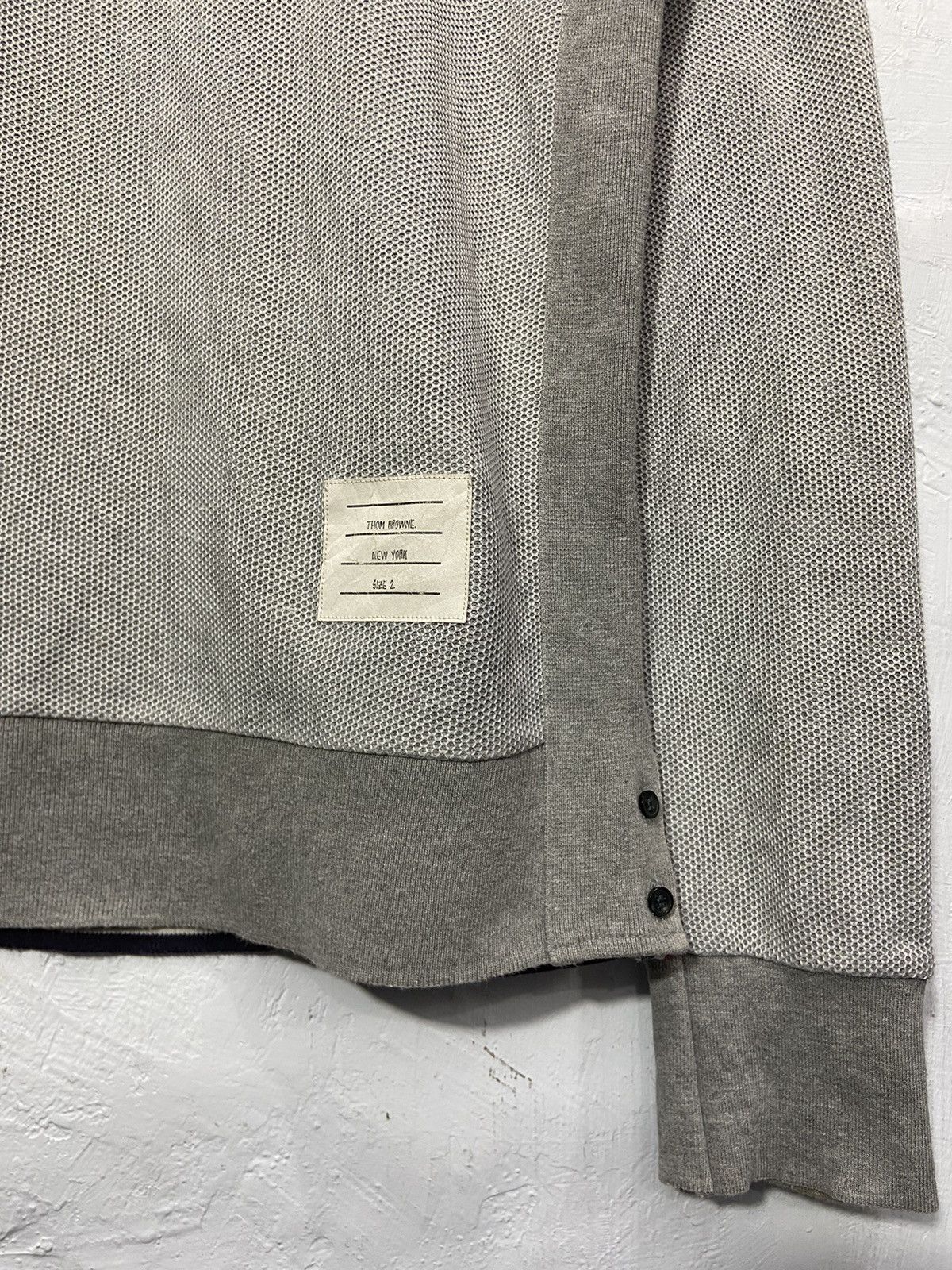 Thom Browne Thom Browne Felpe Grey Sweatshirt Size US M / EU 48-50 / 2 - 4 Thumbnail
