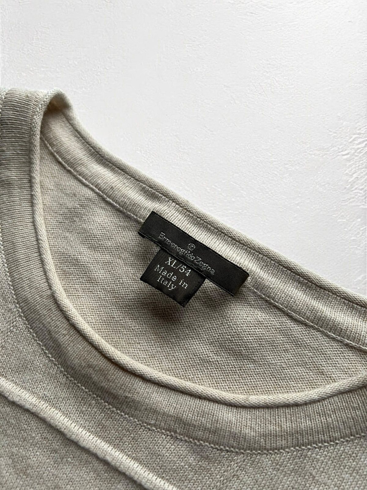 Ermenegildo Zegna × Z Zegna ERMENEGILDO ZEGNA GREEN LABEL SWEATER CREWNECK SWEATSHIRT Size US L / EU 52-54 / 3 - 4 Thumbnail