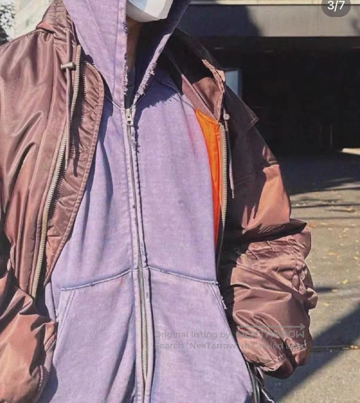 FAR FROM WHAT Purple Zip. Size US XS / EU 42 / 0 - 7 Thumbnail