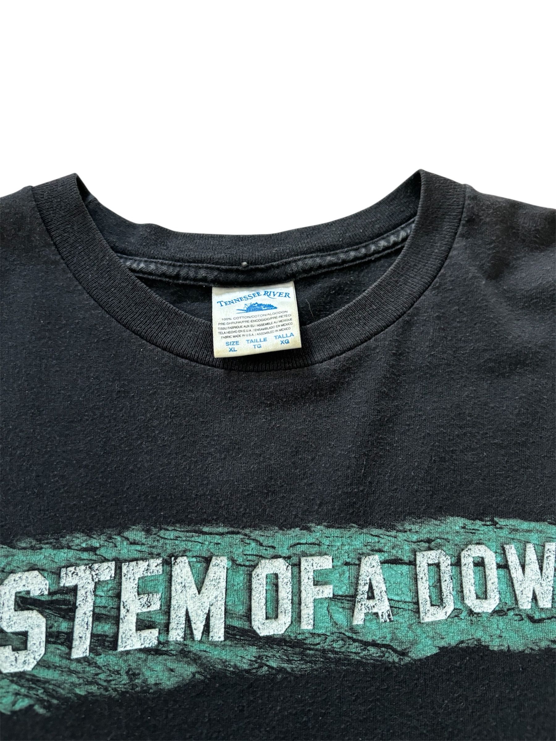Vintage 2001 Vintage "System Of a Down" Toxicity t-shirt Size US XL / EU 56 / 4 - 5 Thumbnail