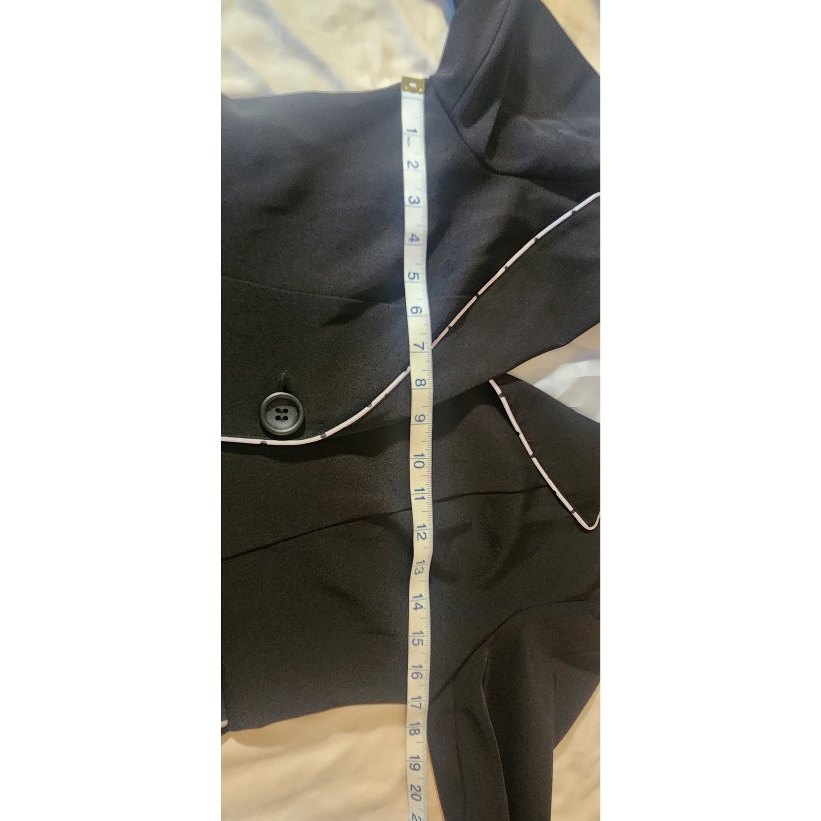 Vintage Vintage Women's 2-Piece Blazer & Skirt Suit Set Black Size 9 Size ONE SIZE - 6 Thumbnail