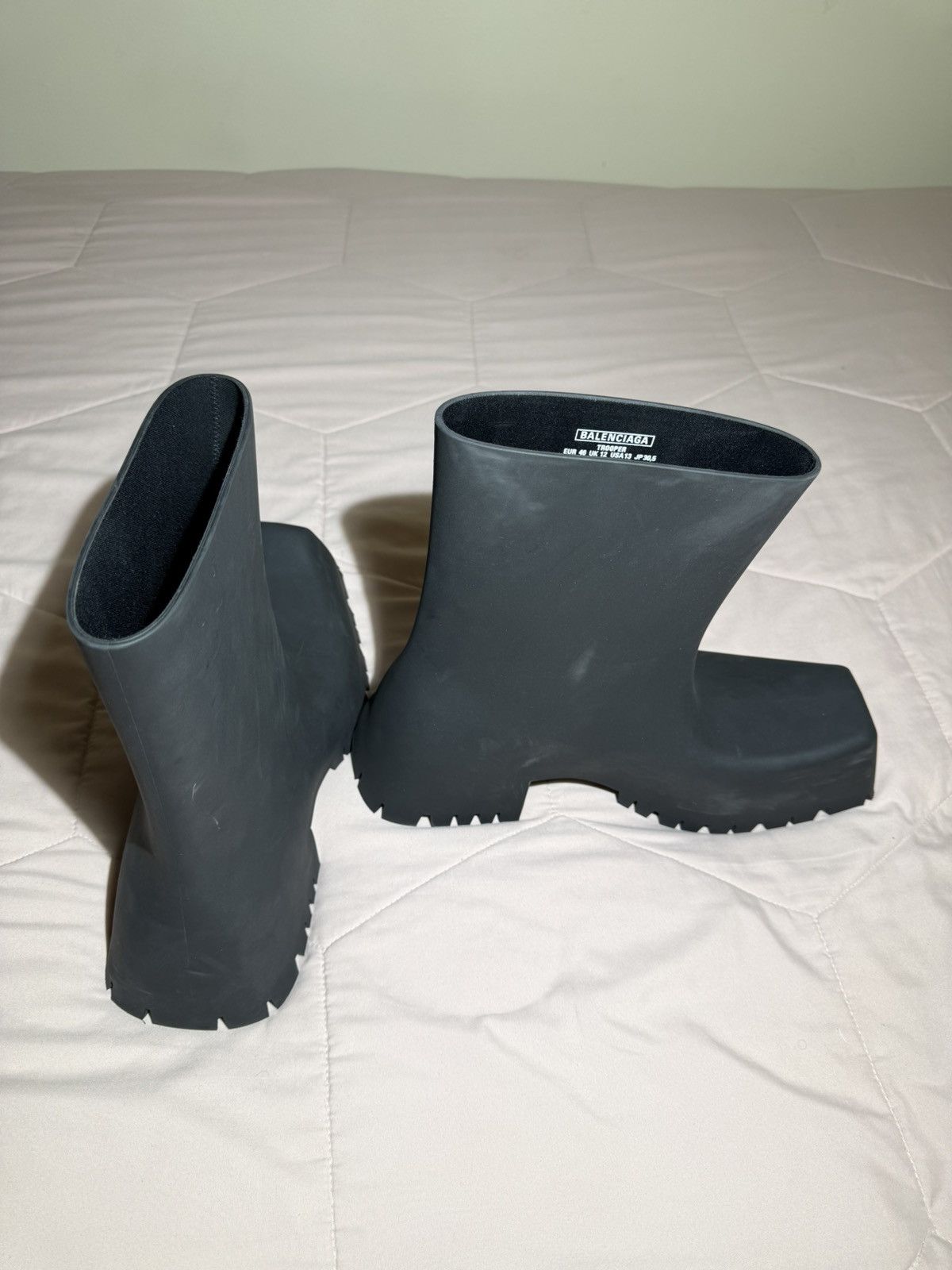 Balenciaga Balenciaga Men’s Trooper Boots Casual Size 13 Size US 13 / EU 46 - 4 Thumbnail