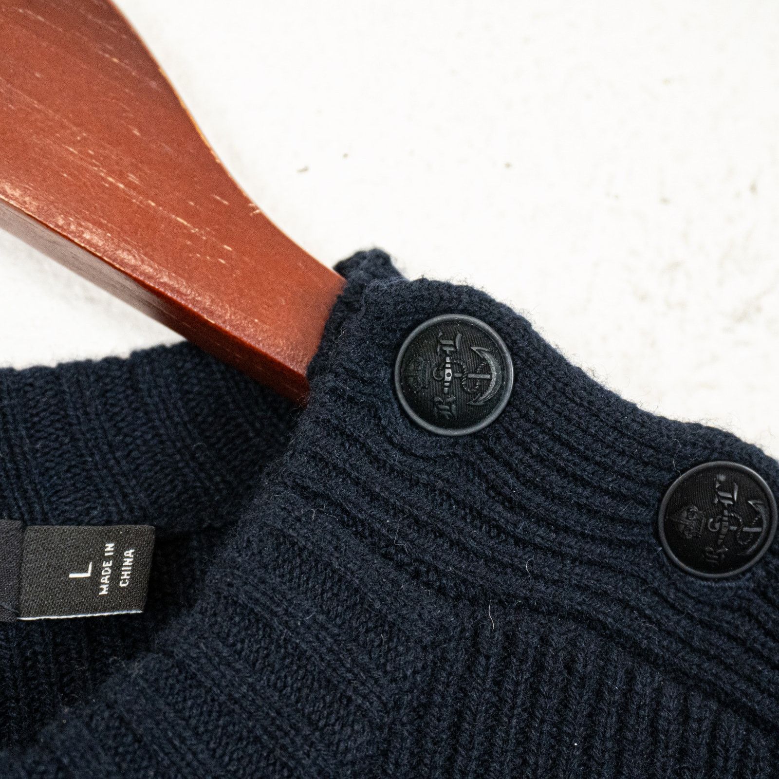 Ralph Lauren Black Label Ralph Lauren Black Label Wool Cashmere Sweater buttons Size US L / EU 52-54 / 3 - 8 Thumbnail