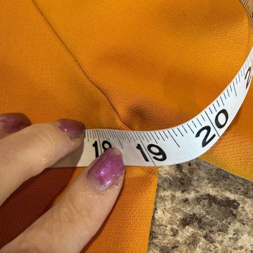 Other Gracia size medium, orange peplum short sleeve shirt Size M / US 6-8 / IT 42-44 - 5 Thumbnail