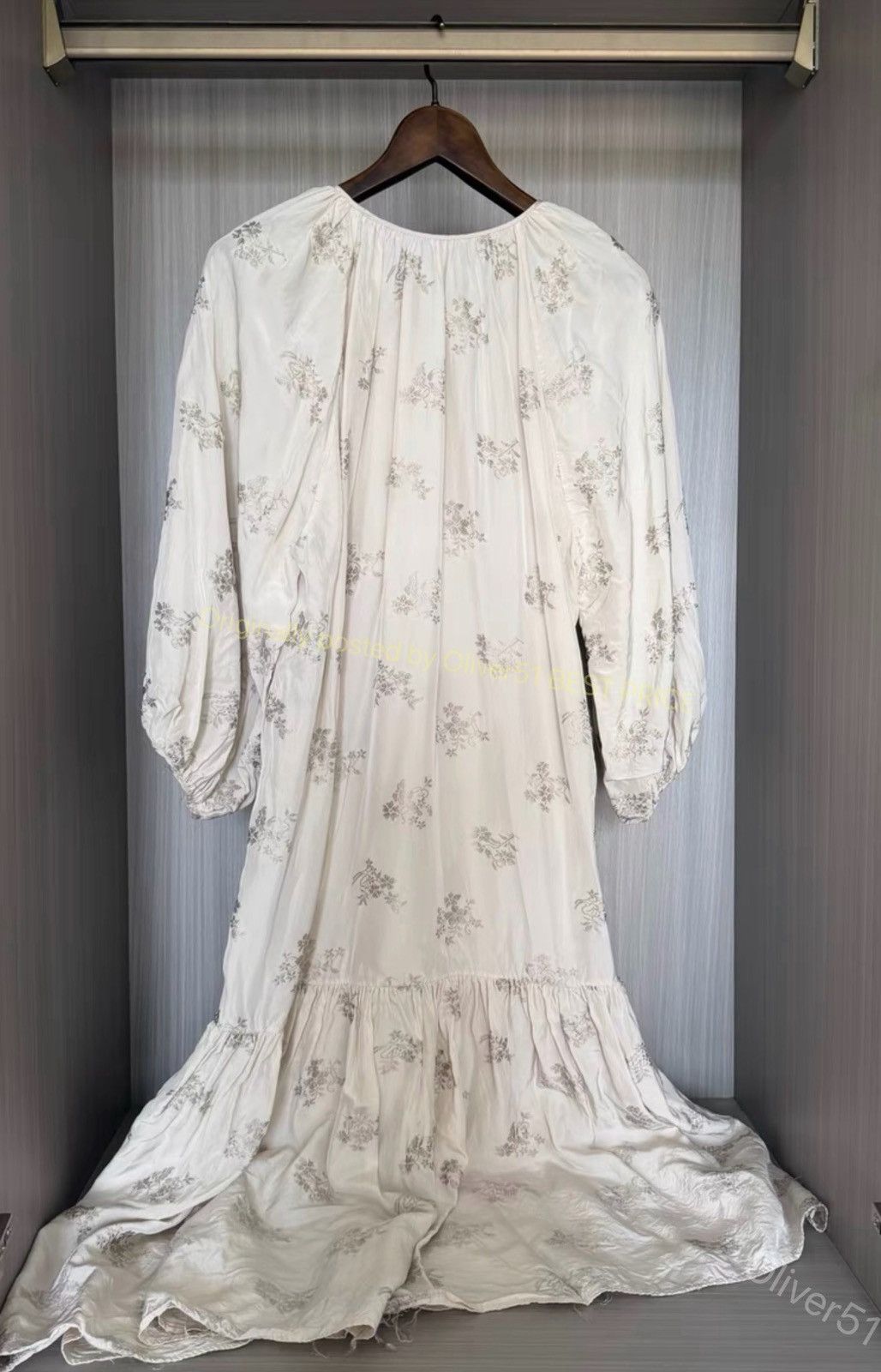 Uma Wang Uma Wang 21SS embroidered robe dress YYYY17/2610 Size M / US 6-8 / IT 42-44 - 3 Thumbnail