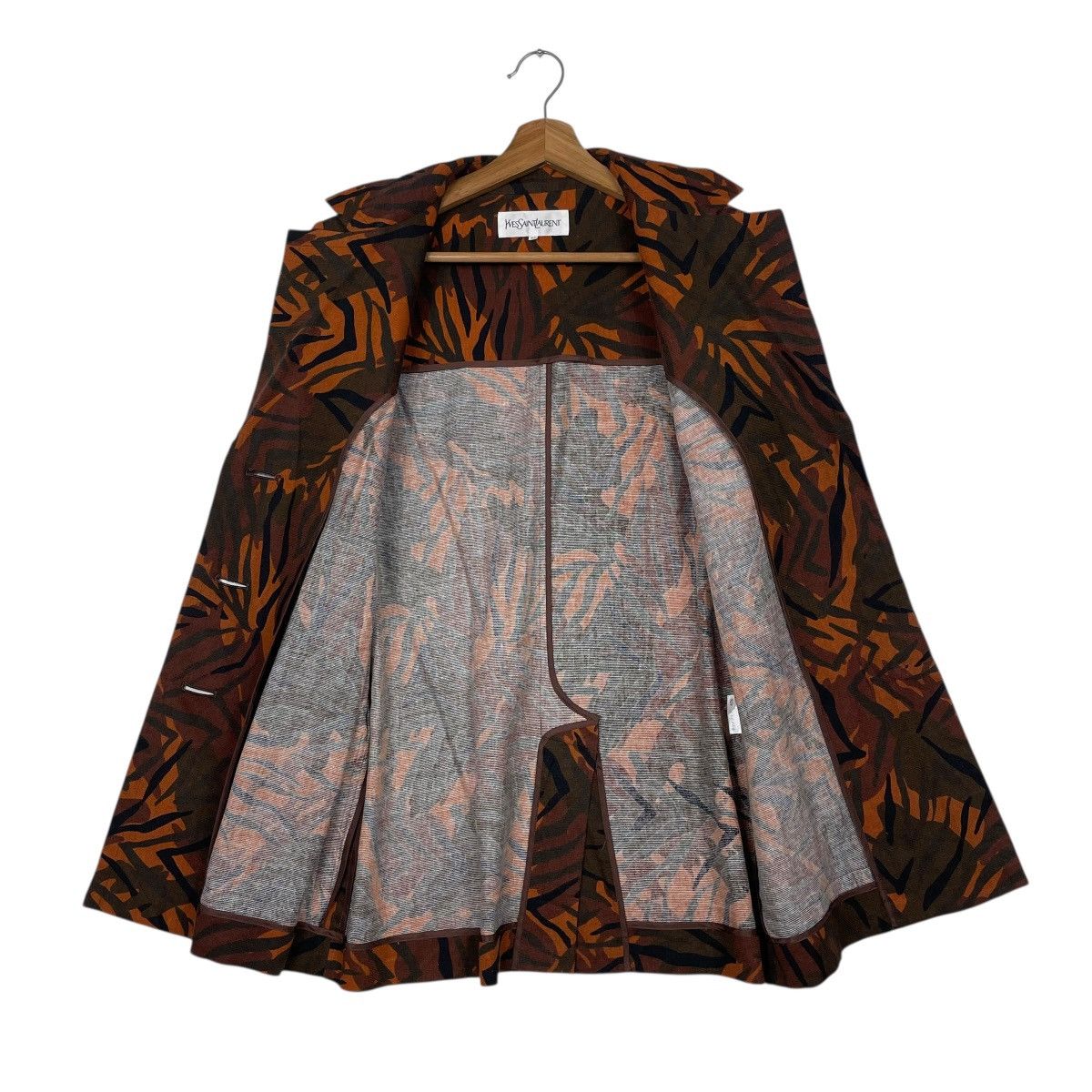 Yves Saint Laurent Yves Saint Laurent Abstract Design Jacket Size XS / US 0-2 / IT 36-38 - 11 Thumbnail