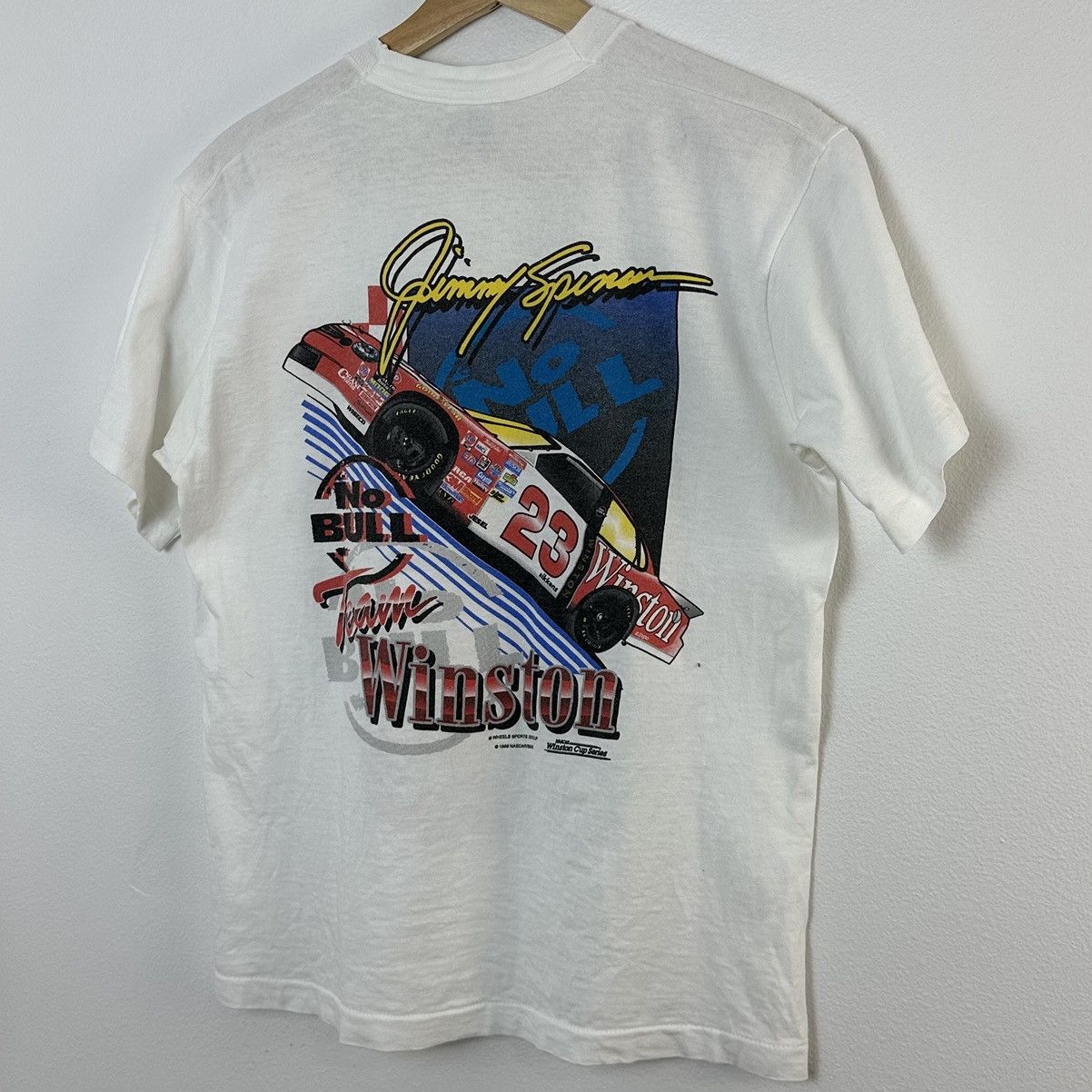 NASCAR × Vintage Vintage Nascar Winston Cup Series T Shirt M Jimmy Spencer Size US M / EU 48-50 / 2 - 4 Thumbnail
