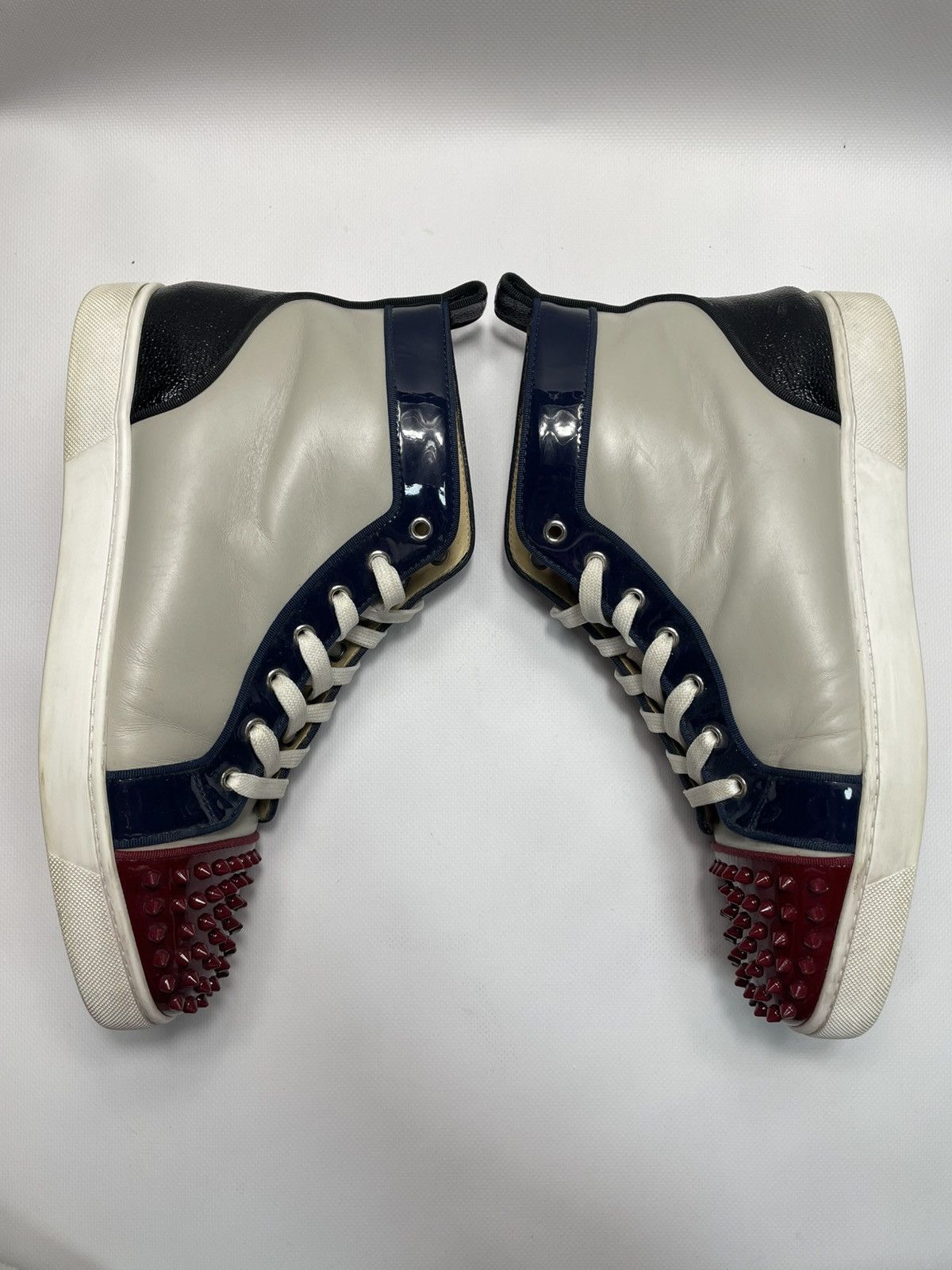 Christian Louboutin LOUBOUTIN Louis Spikes AVANT-GARDE Hi-Top SNEAKER EU45 US12 Size US 12 / EU 45 - 3 Thumbnail