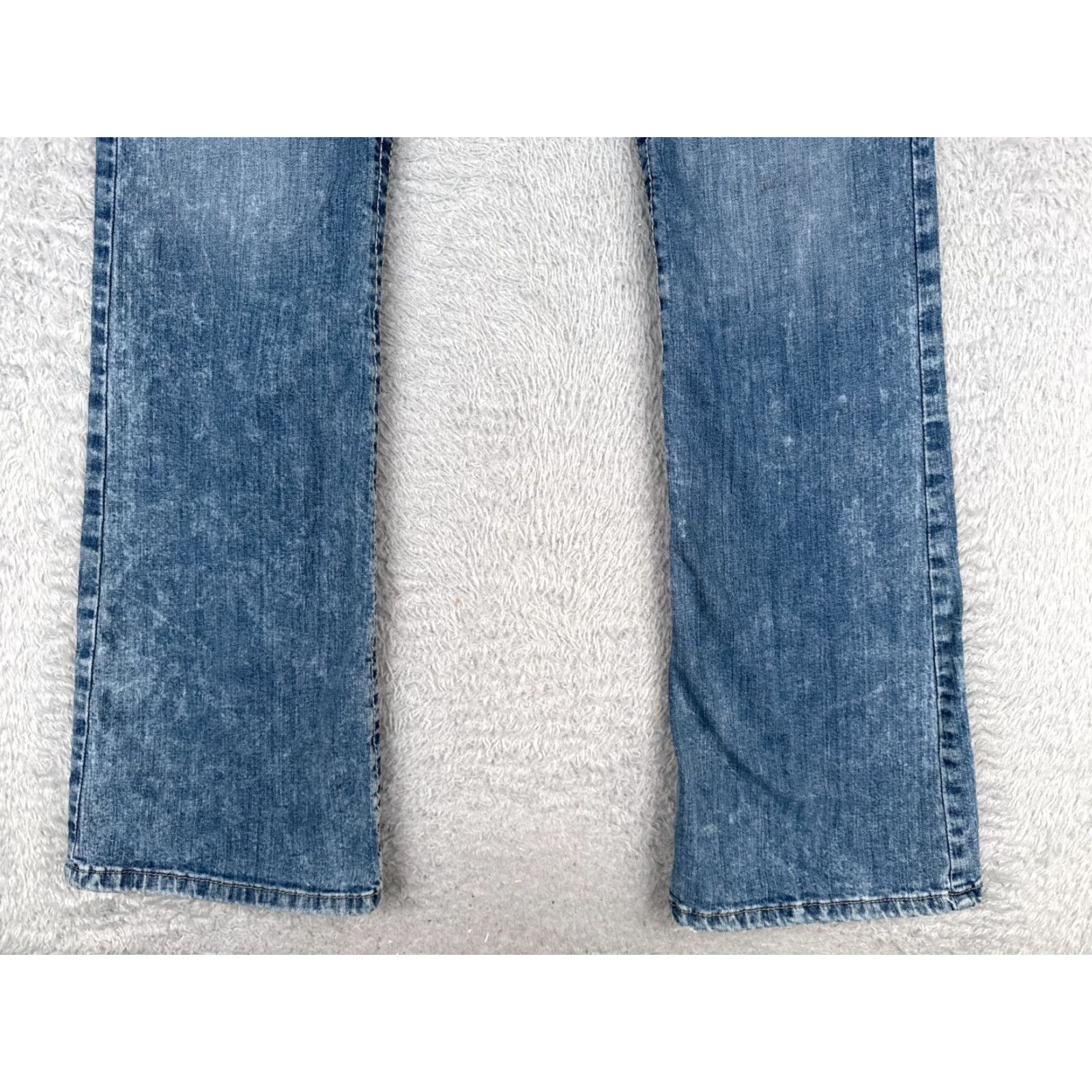 Vintage Cruel Girl Jeans Bootscut Denim 32x35 Juniors Blue Embroidered Zip Pocket 5-Pocket Size 34" / US 12 / IT 48 - 2 Thumbnail