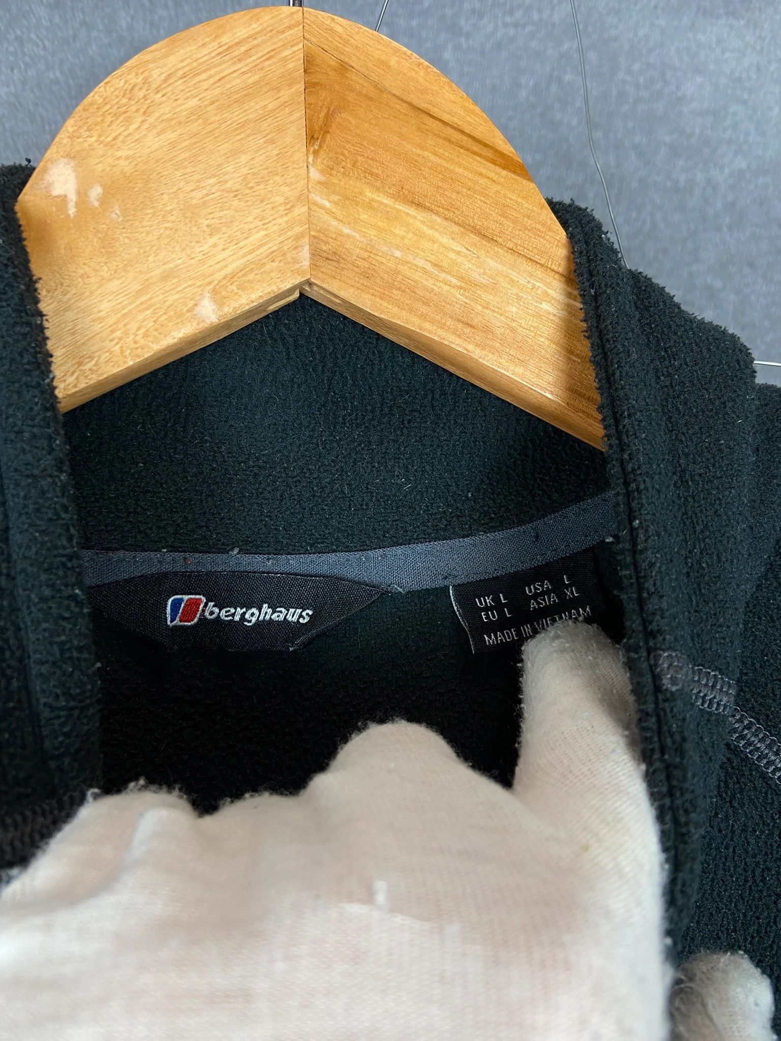 Berghaus Berghaus Black Fleece L | 1/2 Zip Outdoor Techwear Size US L / EU 52-54 / 3 - 3 Thumbnail