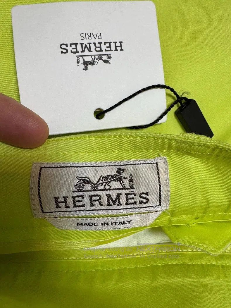 Hermes Hermes Yellow Casual Pants with Tags. Size US 38 / EU 54 - 6 Thumbnail