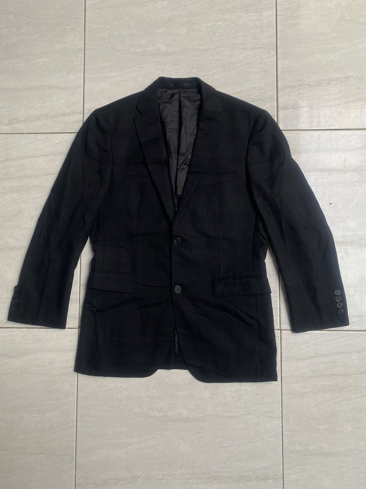 Burberry BURBERRY Black Suit Size 42L - 6 Thumbnail