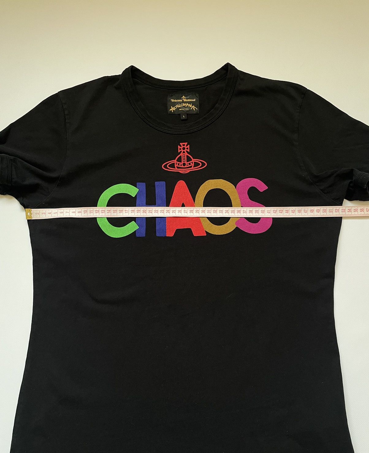 Vivienne Westwood Vivienne Westwood Anglomania big logo Chaos print t shirt Size US L / EU 52-54 / 3 - 5 Thumbnail