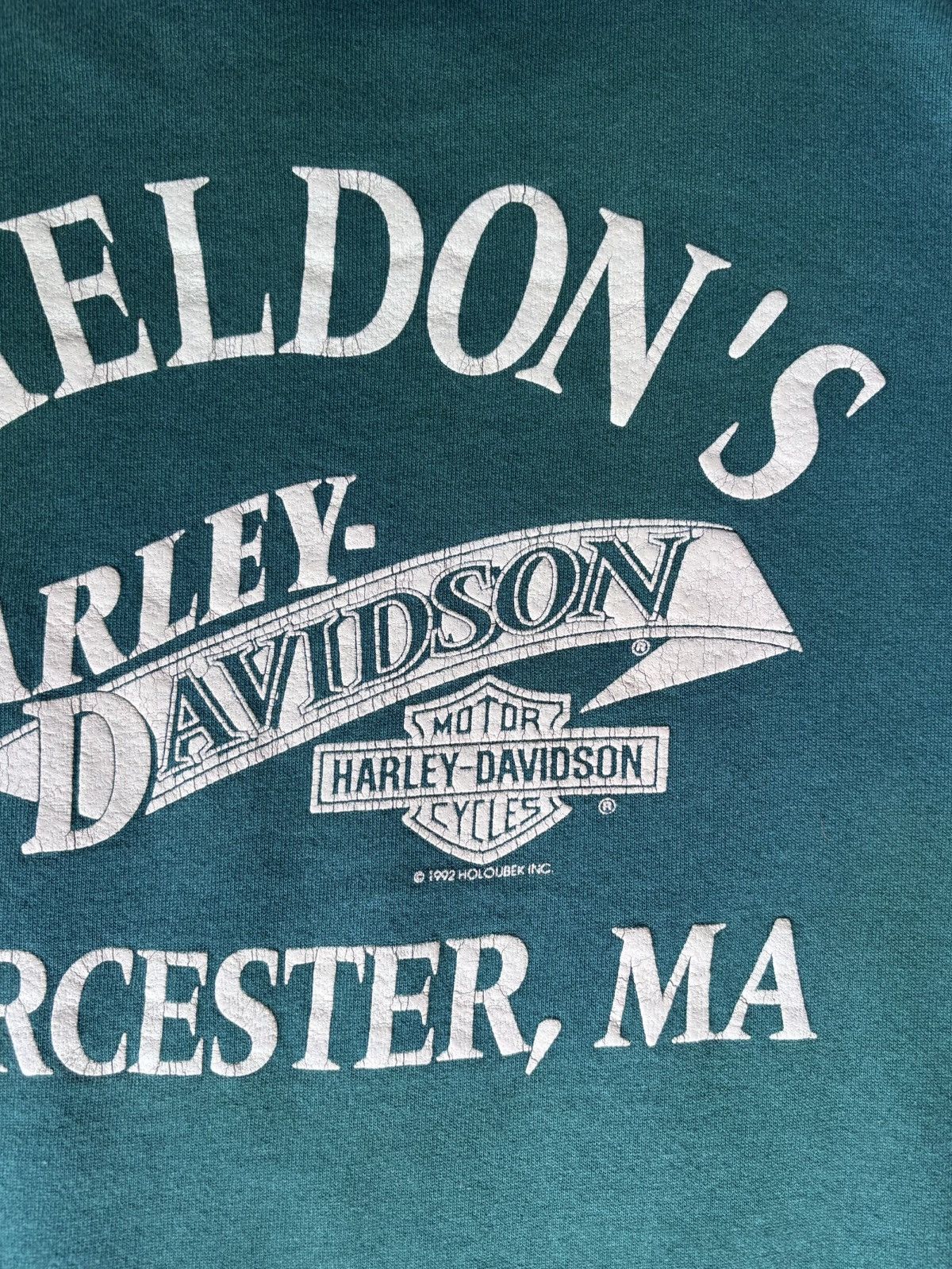 Harley Davidson × Vintage Vintage Harley Davidson Crewneck “Rules” Size US L / EU 52-54 / 3 - 6 Thumbnail