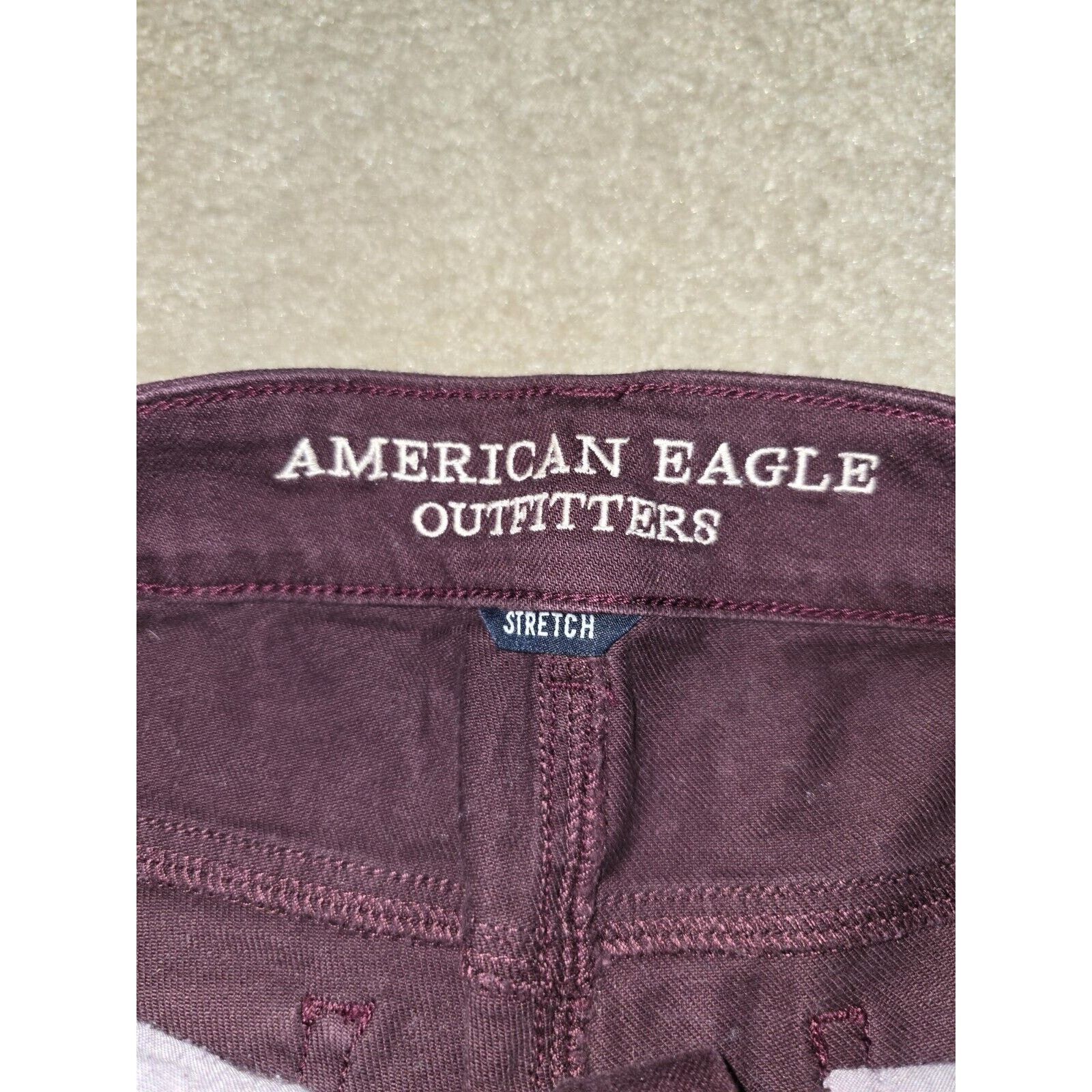 American Eagle Outfitters American Eagle Outfitters Women Shorts Sz 6 Burgundy Shortie Size 28" / US 6 / IT 42 - 5 Thumbnail
