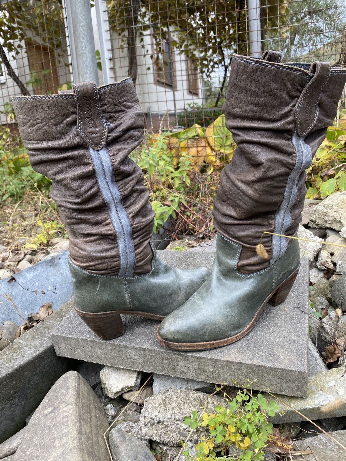 Diesel Avan-Garde Genuine Leater Rick Owens Style Diesel Boots 39 Size US 9 / IT 39 - 10 Thumbnail
